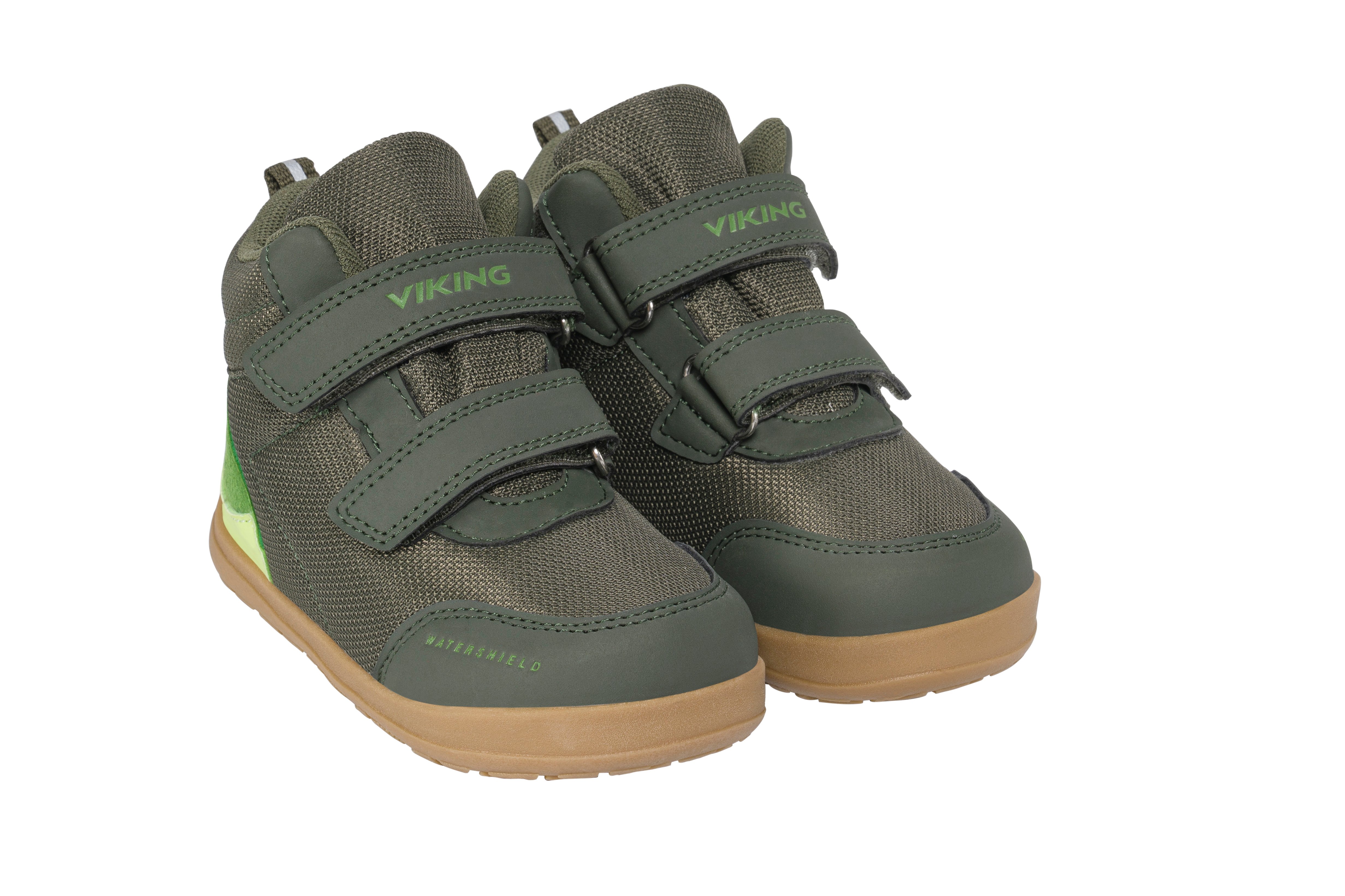 Viking Alv Barefoot Paw Mid WP 2V Grønn - 11048486-Pine-20 - 1
