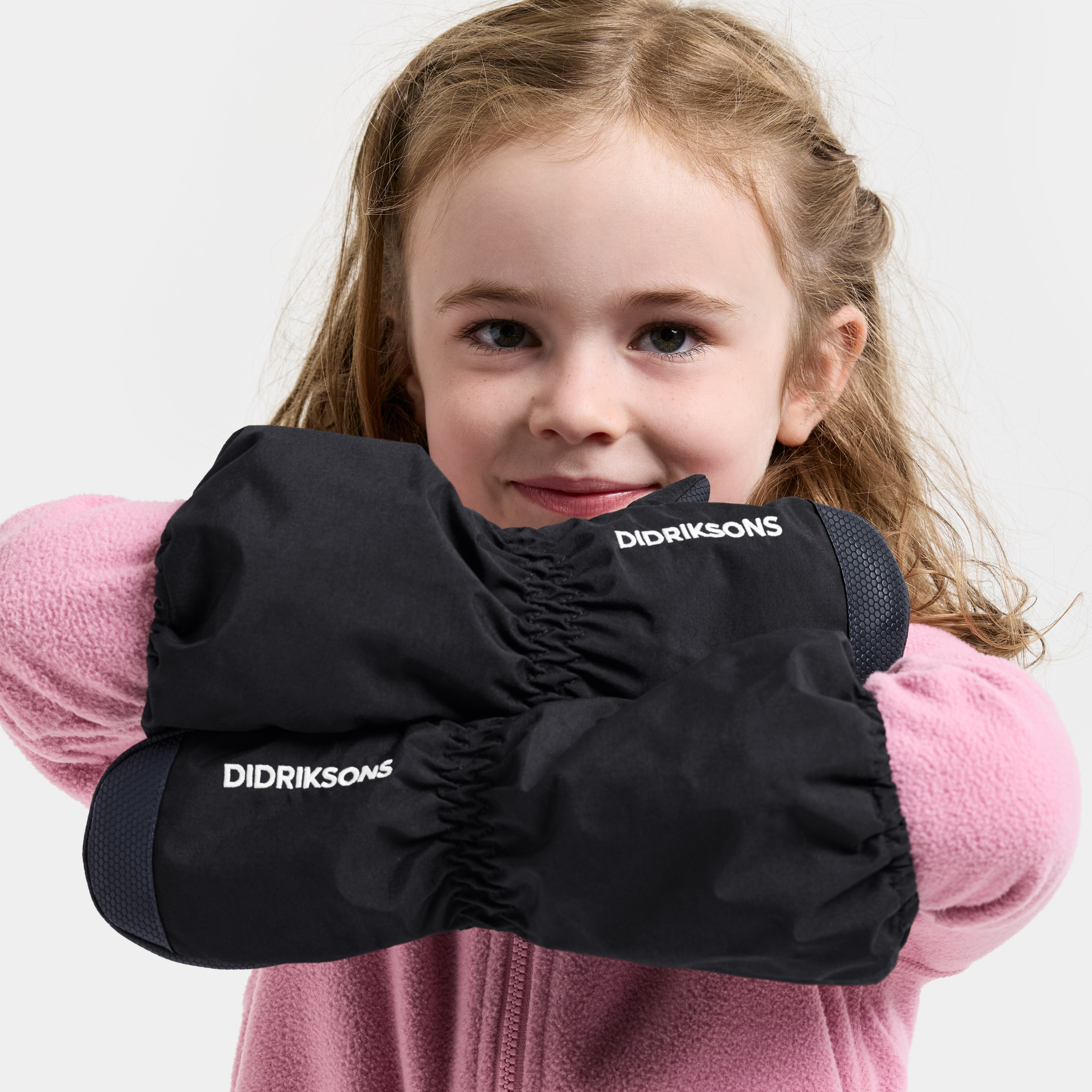 Didriksons Shell votter Sort - 11048498-Black-0-2 år - 1