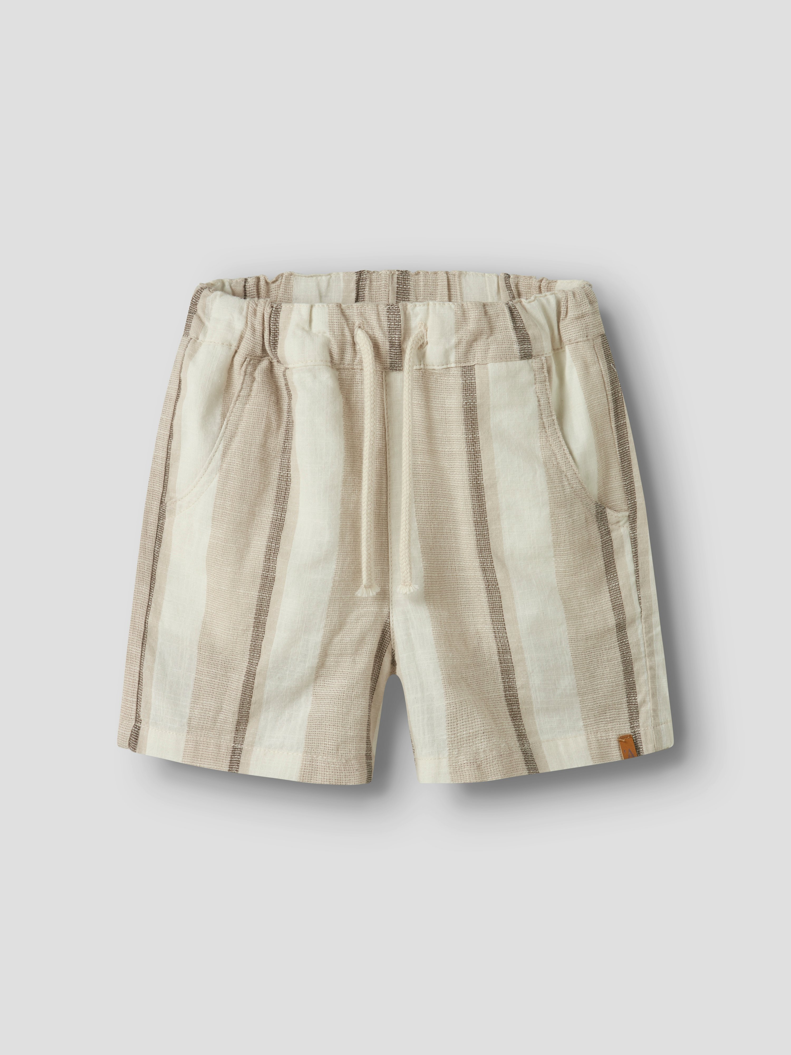 Lil Atelier Fibert shorts Hvit - 11048529-coconutM-92 cm - 1