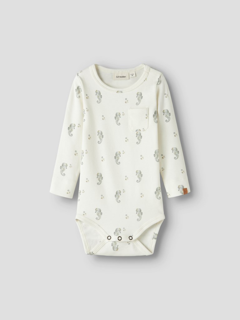 Lil Atelier Gayo Sev body Hvit - 11048533-coconutM-56 cm - 1