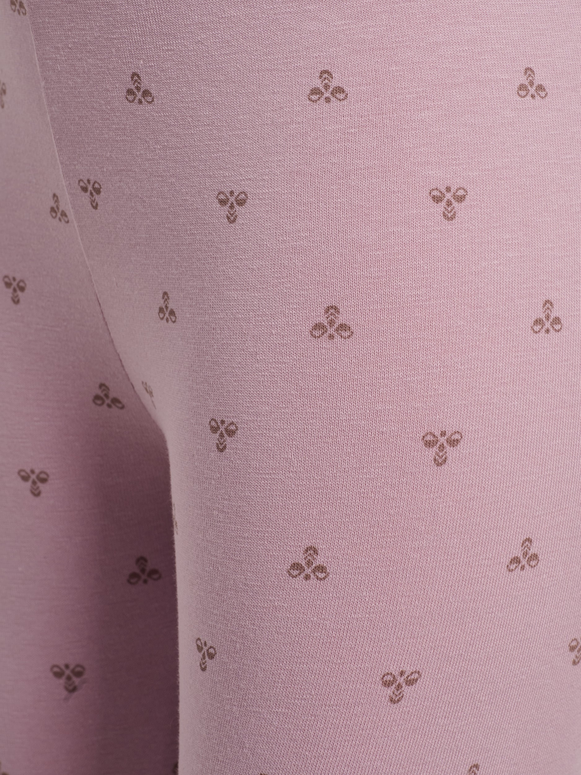 Hummel Mini Bee leggings, mauveshadow
