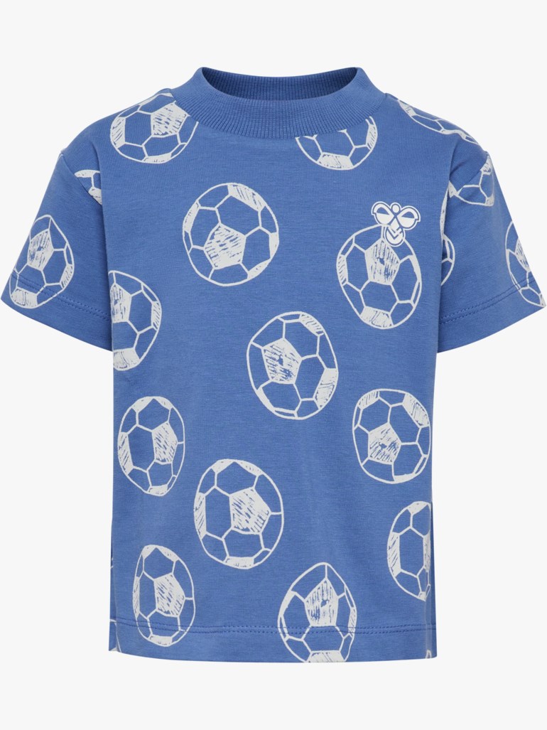 Hummel Mini Loose t-skjorte Blå - 11048553-dutchblue-80 cm - 1