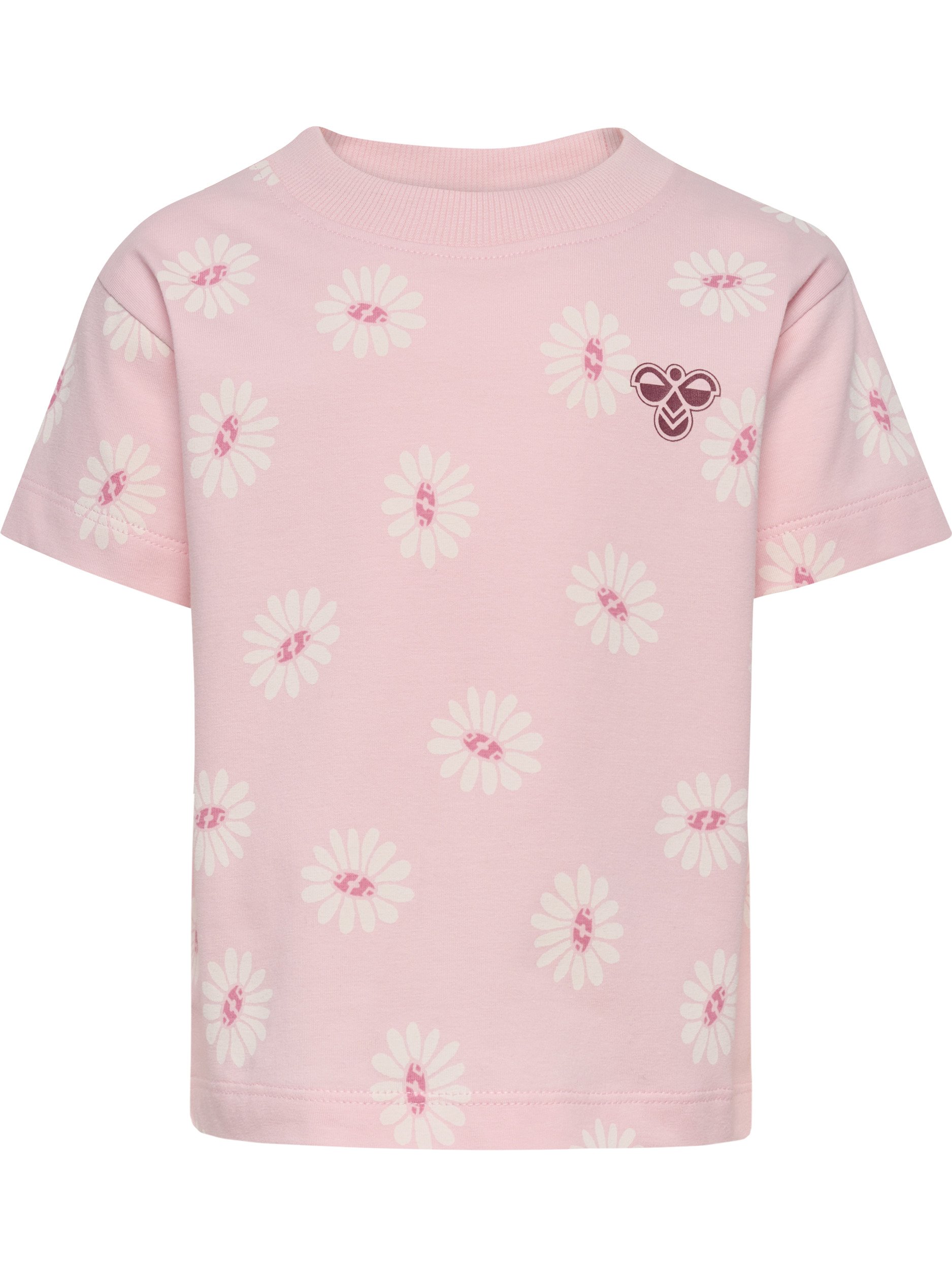 Hummel Mini Loose flower t-skjorte Lilla - 11048554-Pale lilac-80 cm - 1