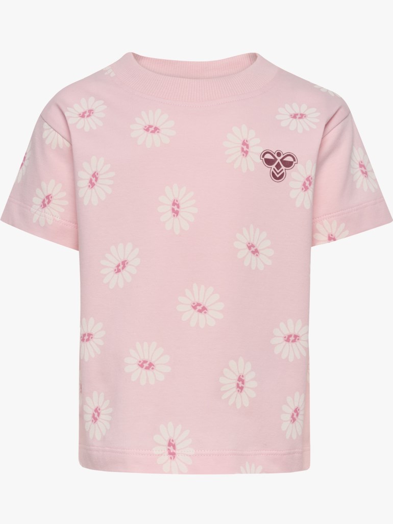 Hummel Mini Loose flower t-skjorte Lilla - 11048554-Pale lilac-80 cm - 1
