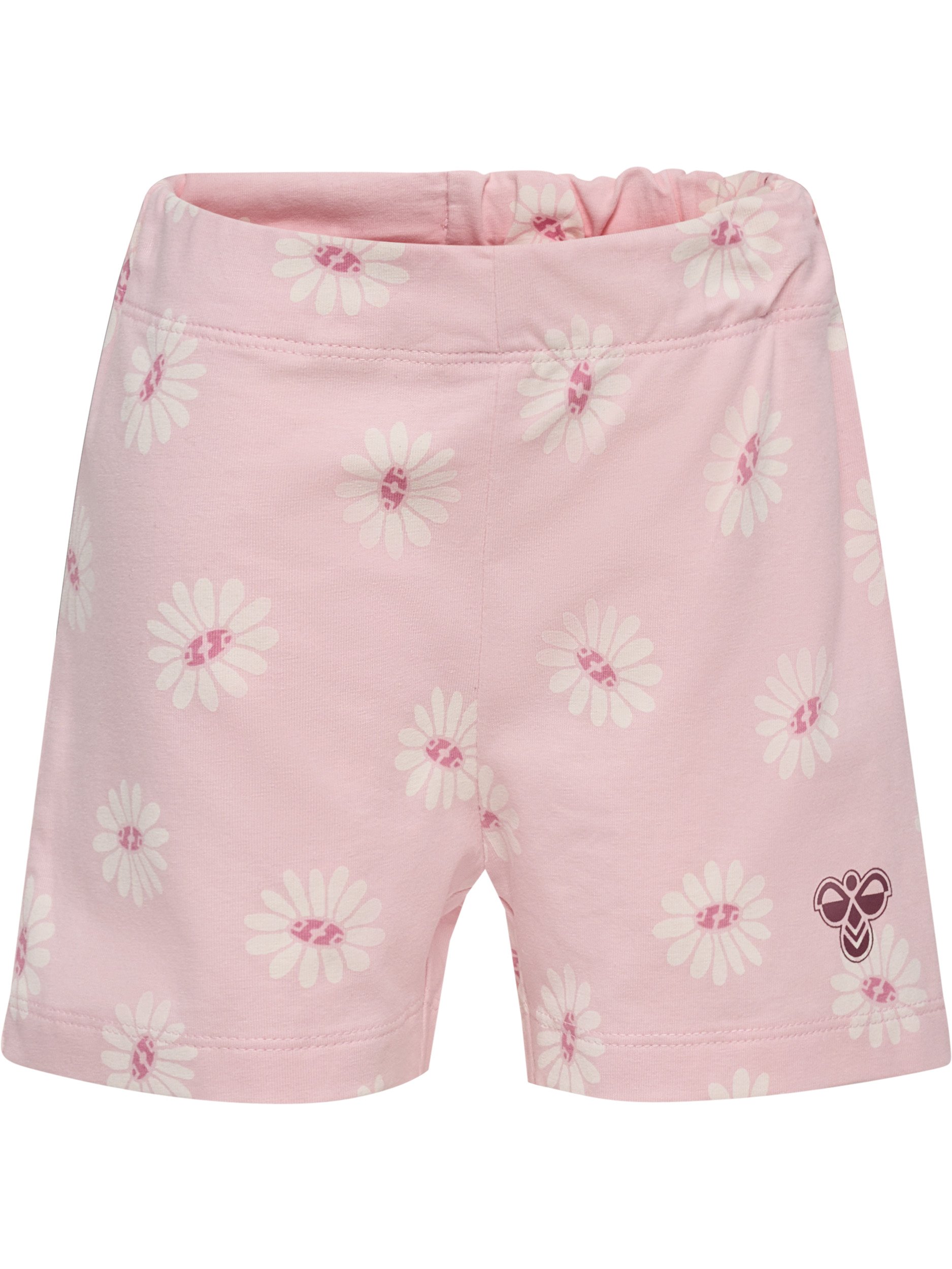 Hummel Mini Loose flower shorts Lilla - 11048555-Pale lilac-80 cm - 1