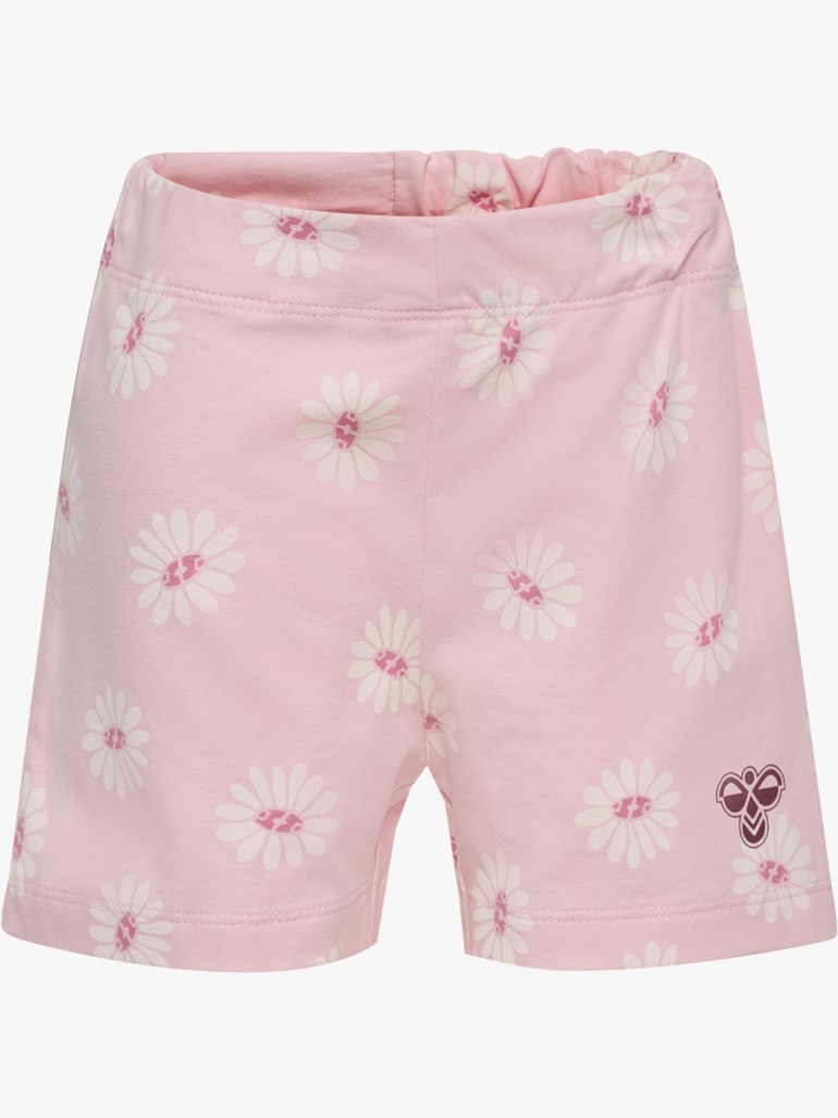 Hummel Mini Loose flower shorts Lilla - 11048555-Pale lilac-80 cm - 1