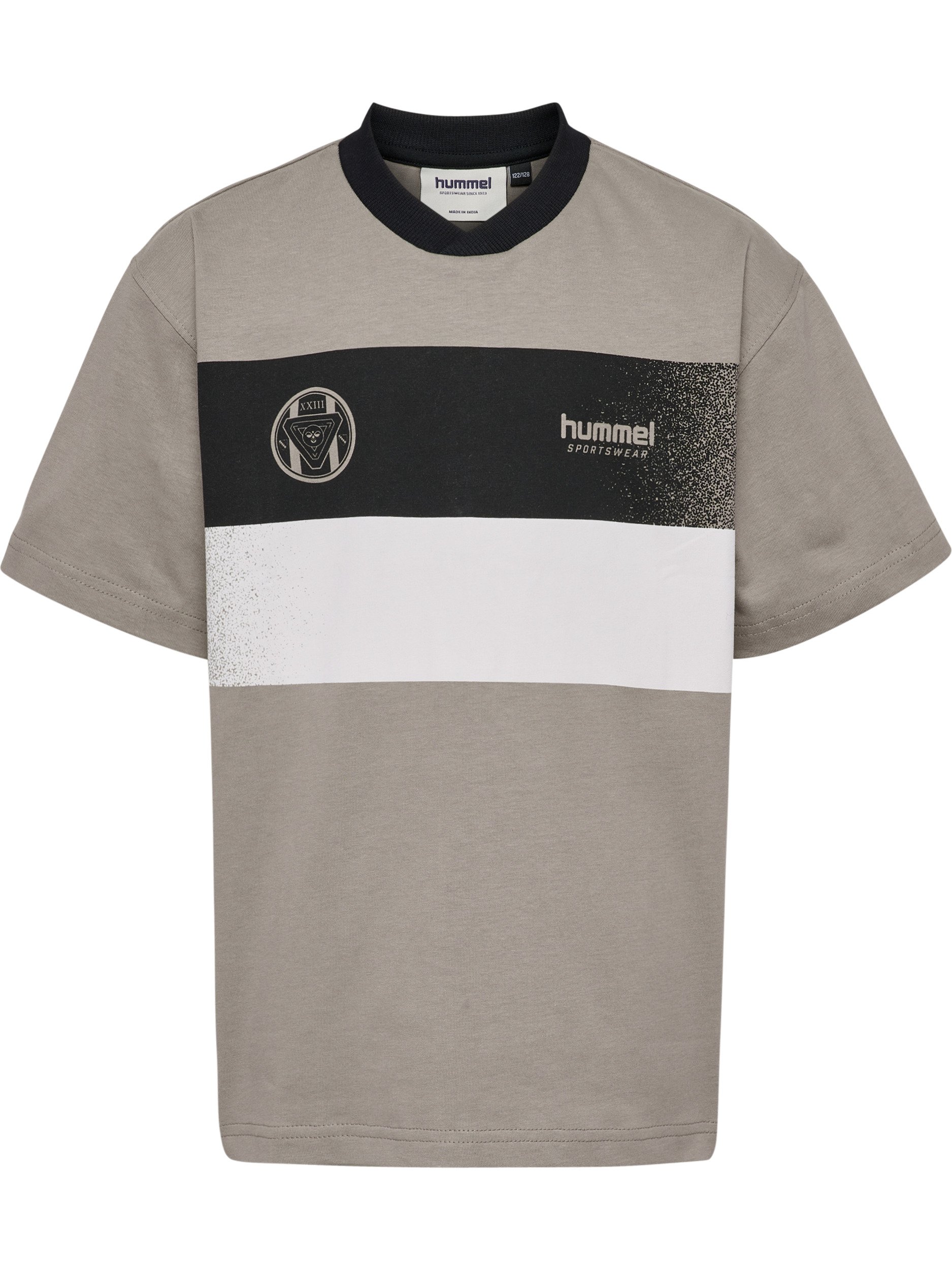 Hummel JR Loose t-skjorte Brun - 11048565-Rock Ridge-104 cm - 1