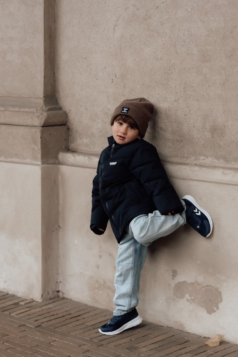 Hummel JR Actus joggesko Marine - 11048567-blackiris-28 - 1