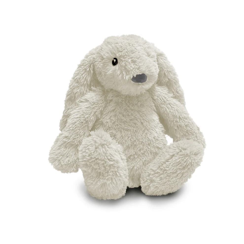 Kosedyr med nattlys og lyder, white