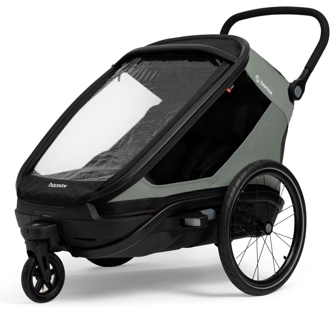 Outback Next sykkelvogn 2-seter, greenblack