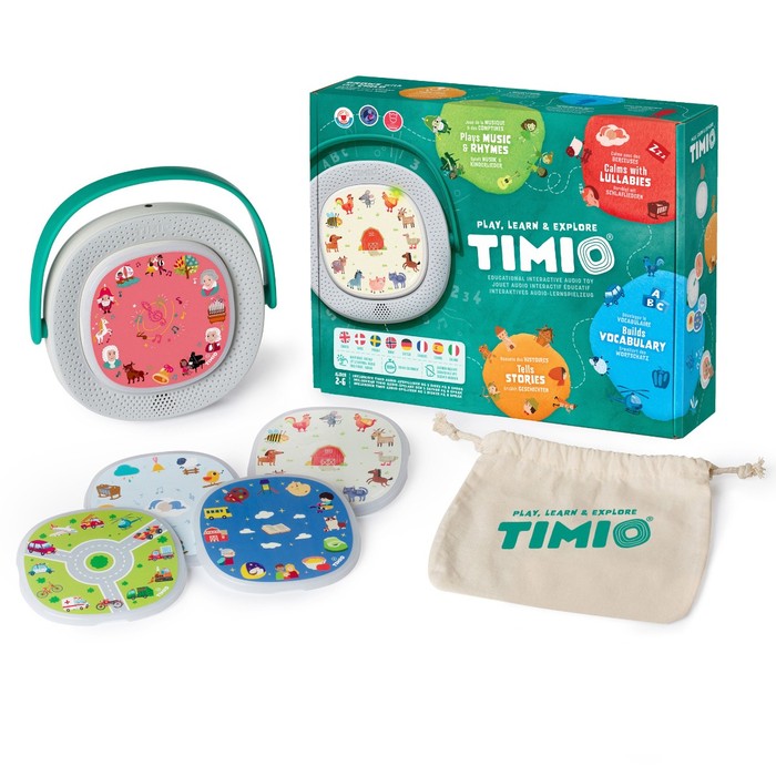 Timio Skandinavisk Lærebrett Startpakke, multicolor