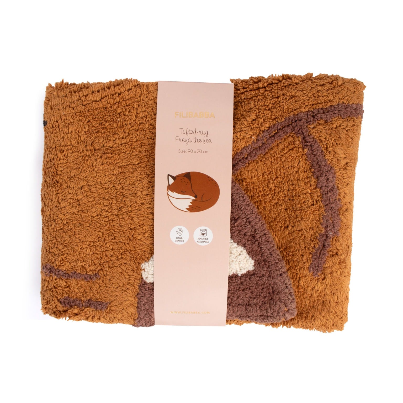 Gulvteppe Reven Freya, orange