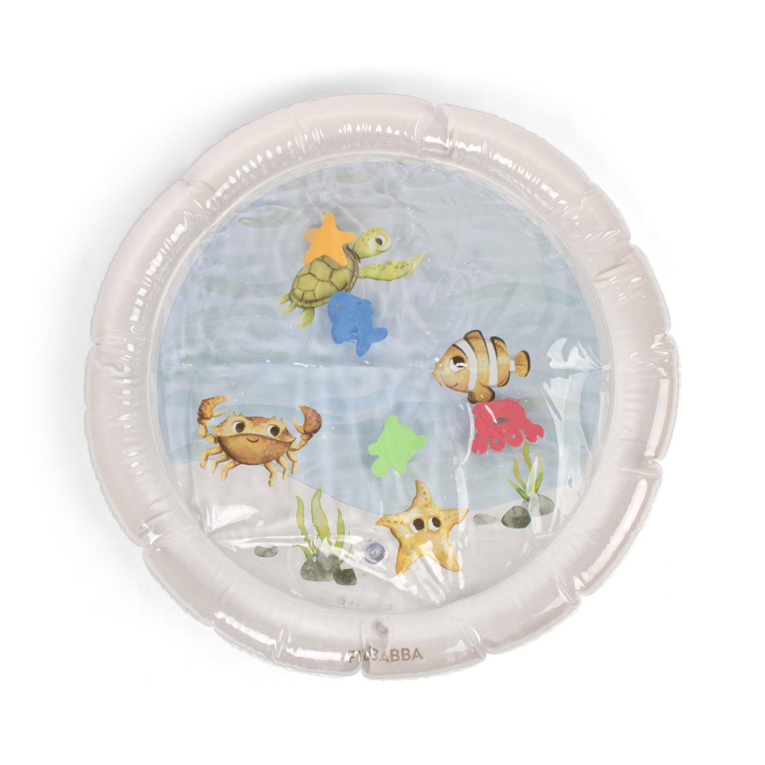 FILIBABBA Tummy Time Vannlekematte, Sea Friends