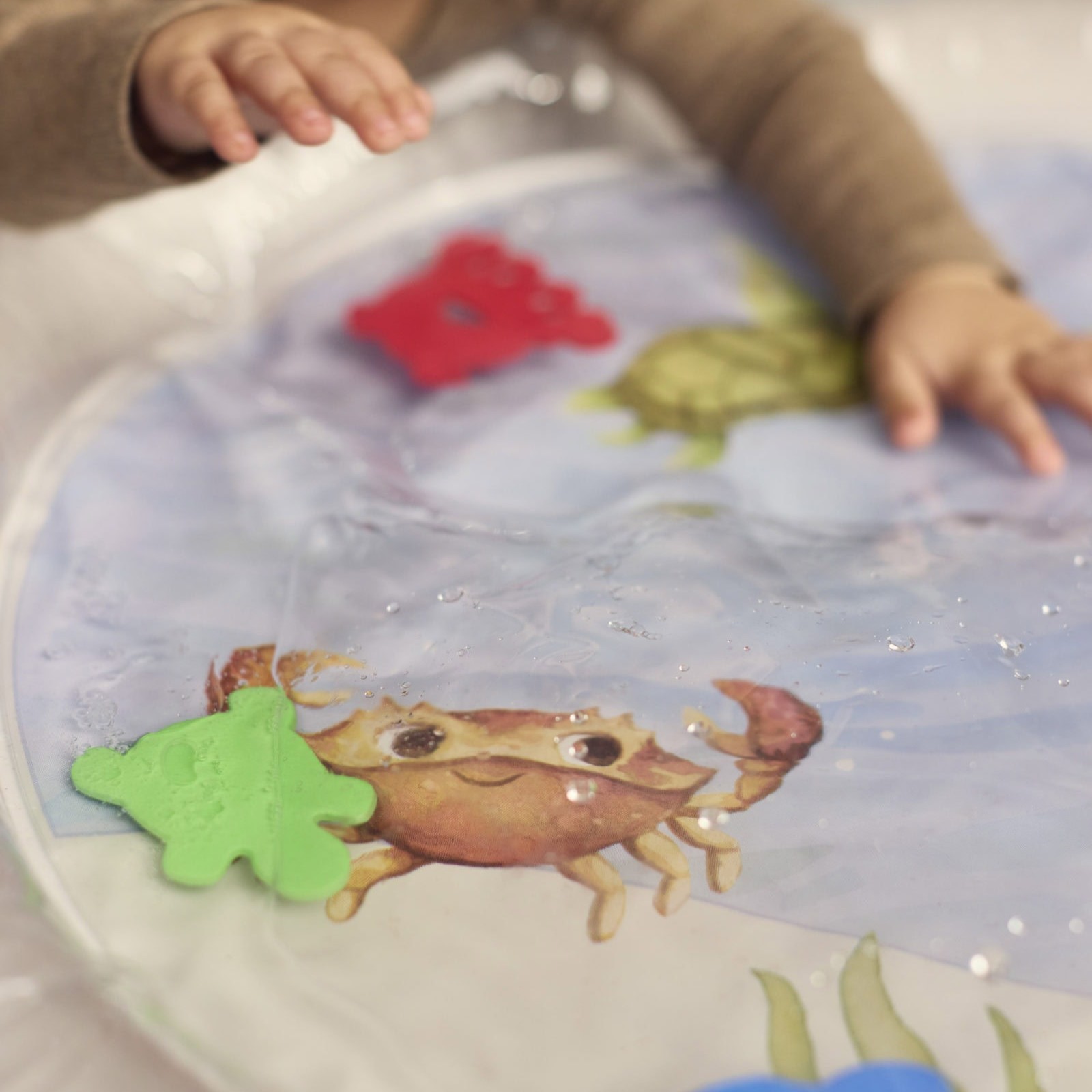 FILIBABBA Tummy Time Vannlekematte, Sea Friends