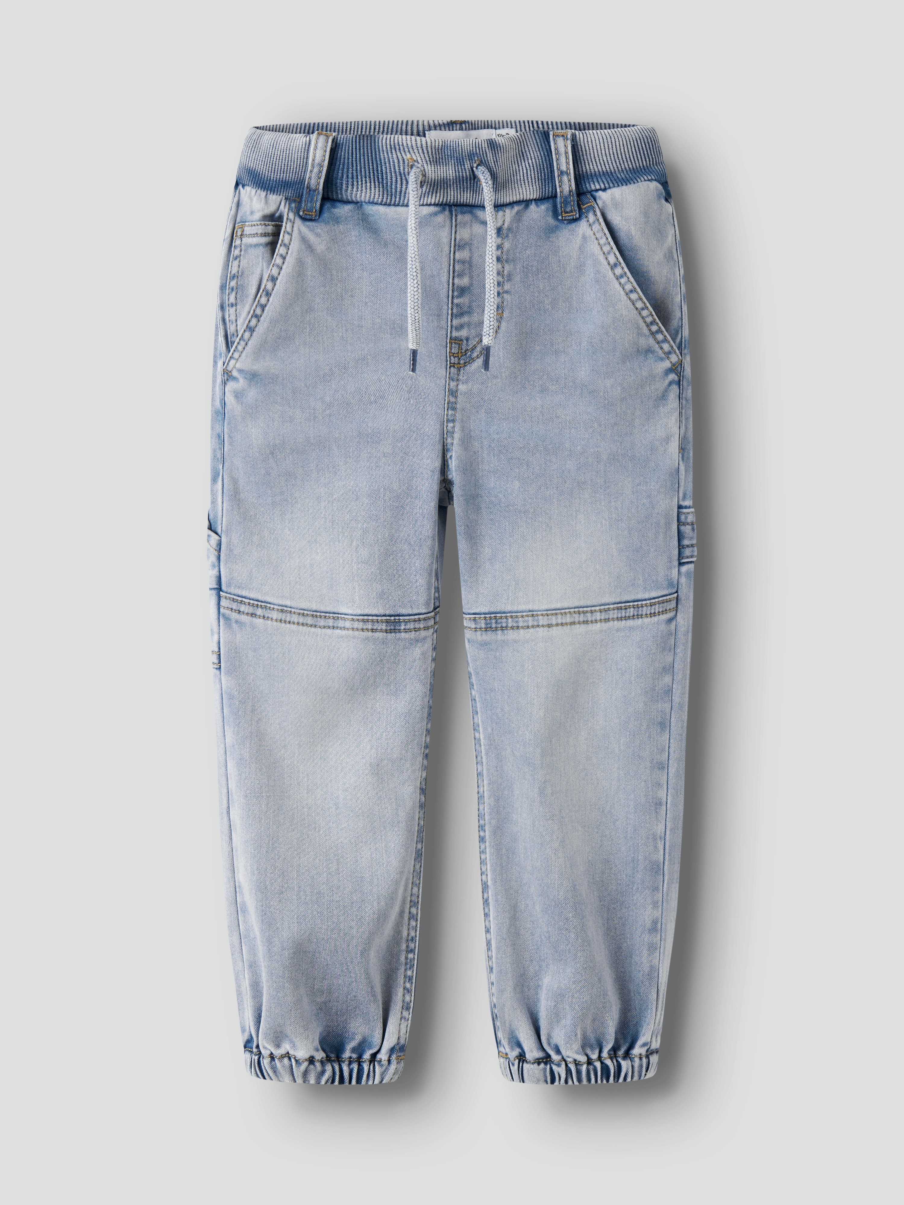 Name It Baggy jeans Blå - 11049127-LightBlueD-92 cm - 1