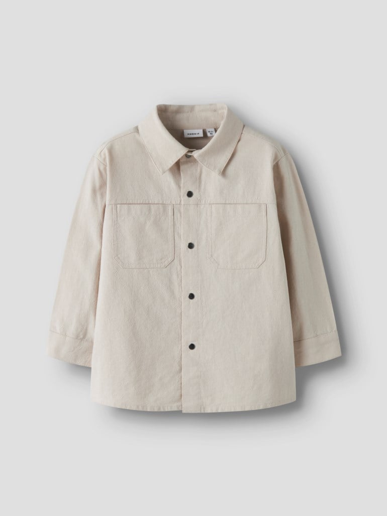 Name It Derik skjorte Grå - 11049129-Chateau Gr-92 cm - 1