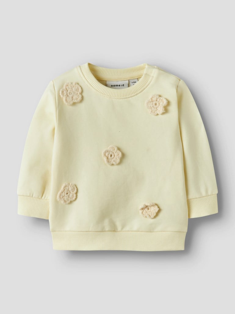 Name It Dusina genser Gul - 11049140-PearSorbet-50 cm - 1