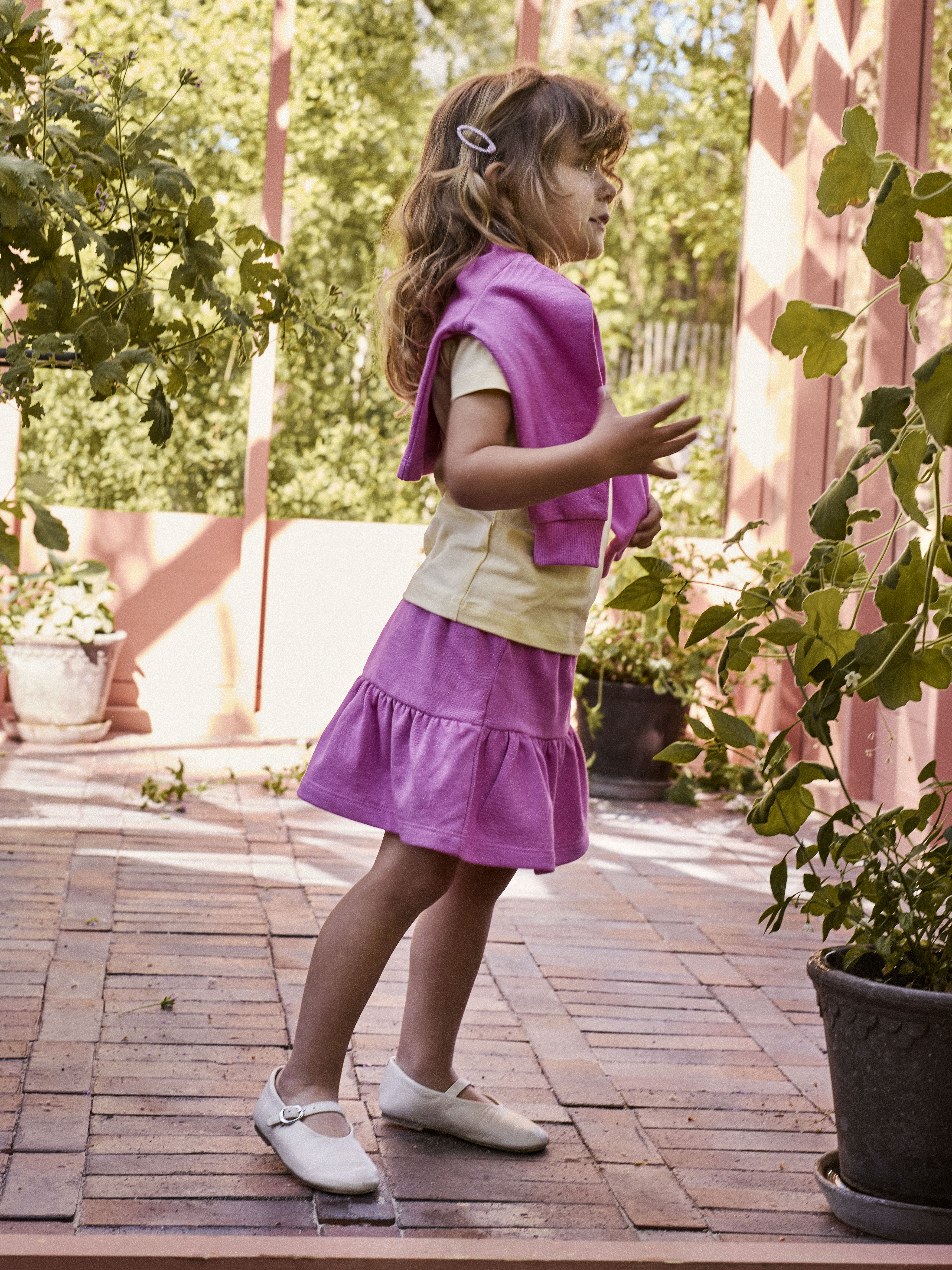 Name It Ditter skjørt Rosa - 11049151-strawberry-98 cm - 1