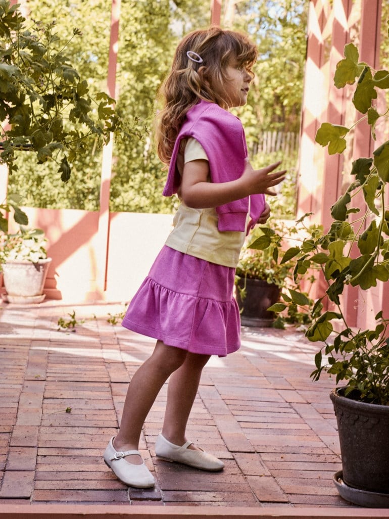 Name It Ditter skjørt Rosa - 11049151-strawberry-98 cm - 1