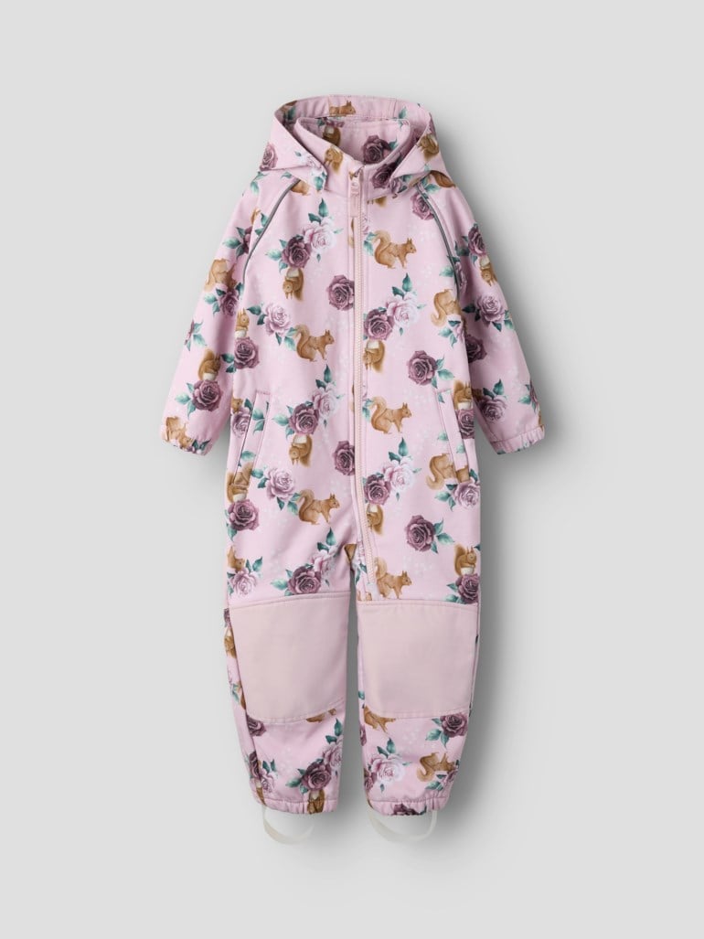 Name It Alfa08 softshelldress - Ekorn Lilla - 11049163-Keepsake L-80 cm - 1