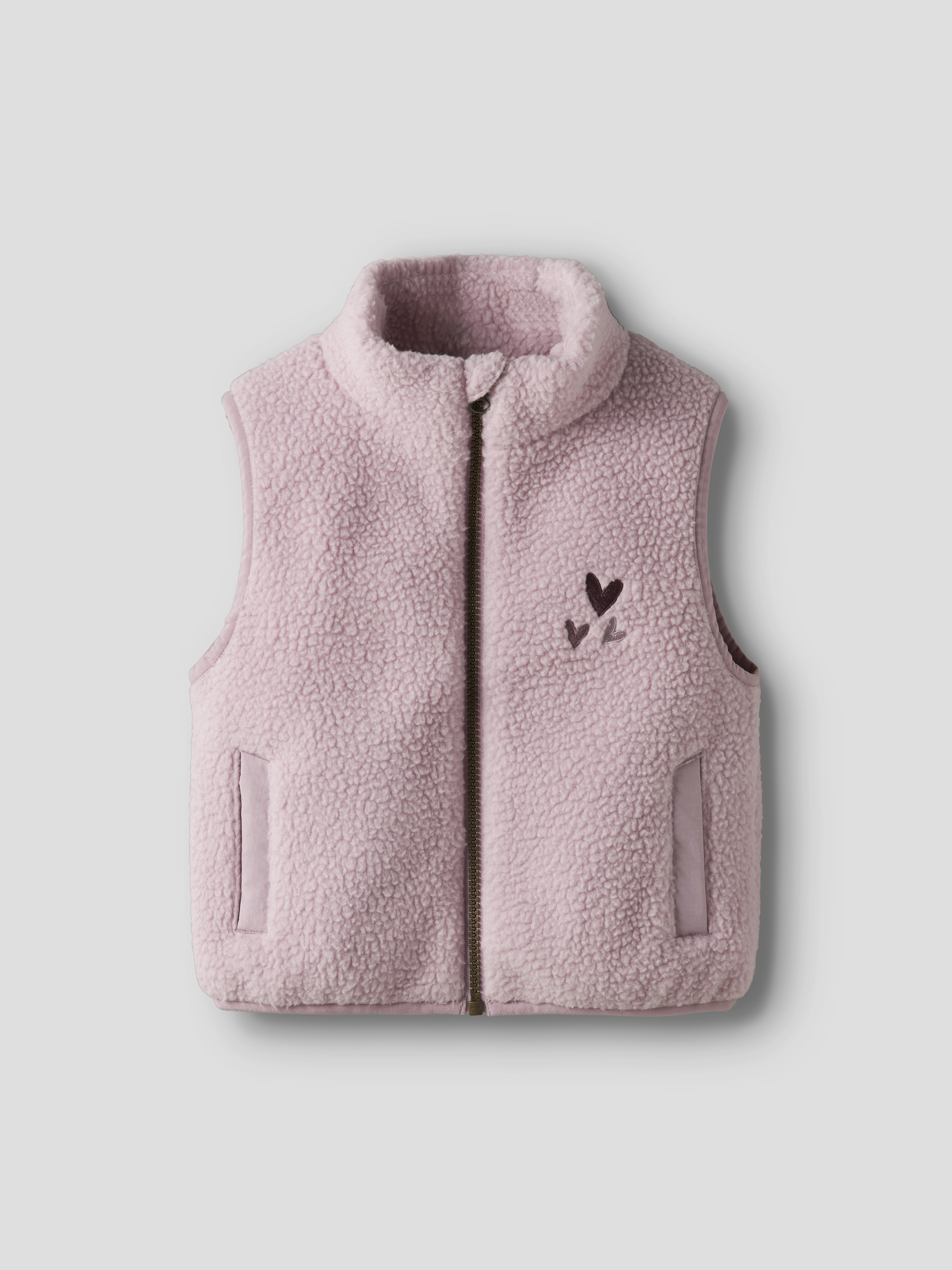 Name It Mall teddyvest Lilla - 11049169-Keepsake L-86 cm - 1