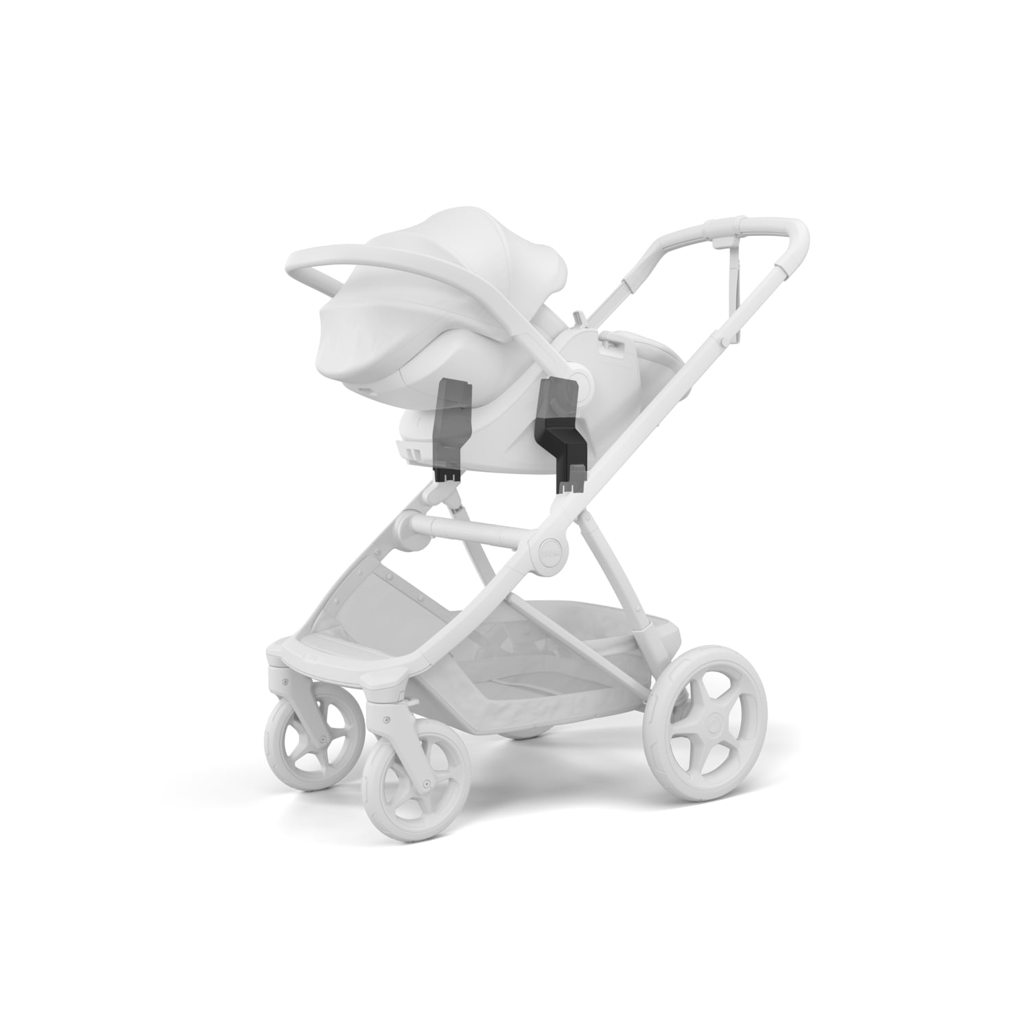 Charm bilsete adapter, black