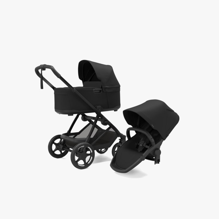Charm 2-in-1 Sort - 11049177-Black-3wheel - 1