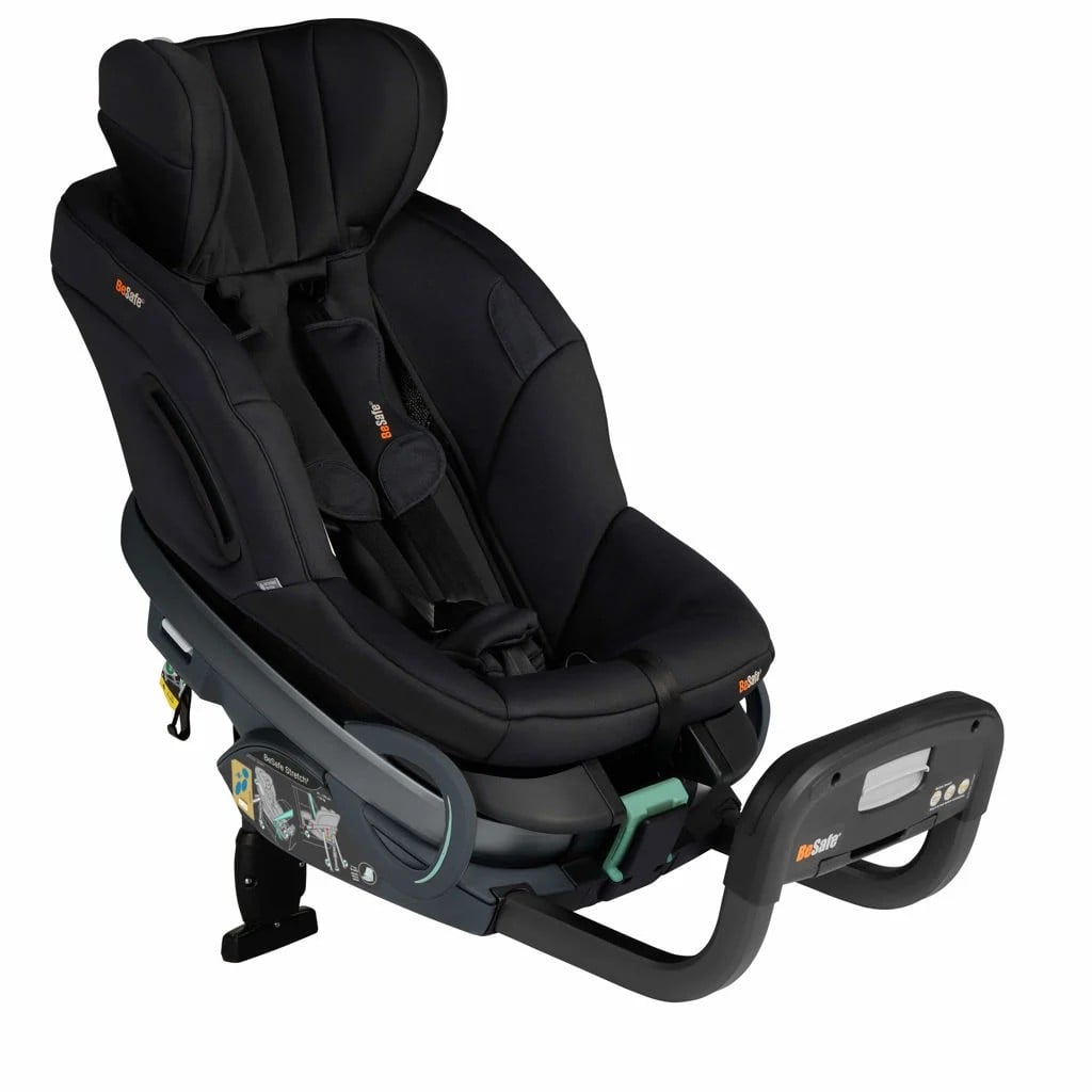 BeSafe Stretch 2 Bakovervendt Bilstol, Black Soft Breeze