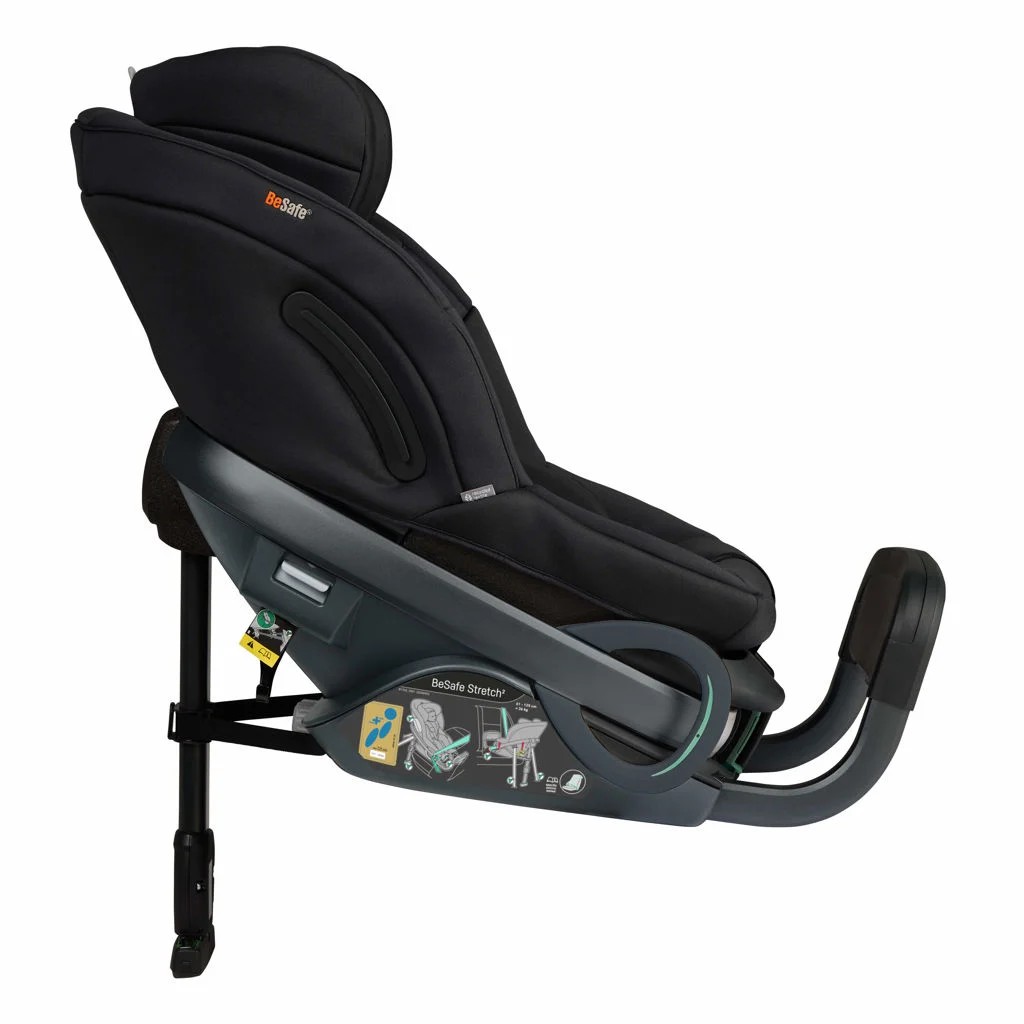 BeSafe Stretch 2 Bakovervendt Bilstol, Black Soft Breeze