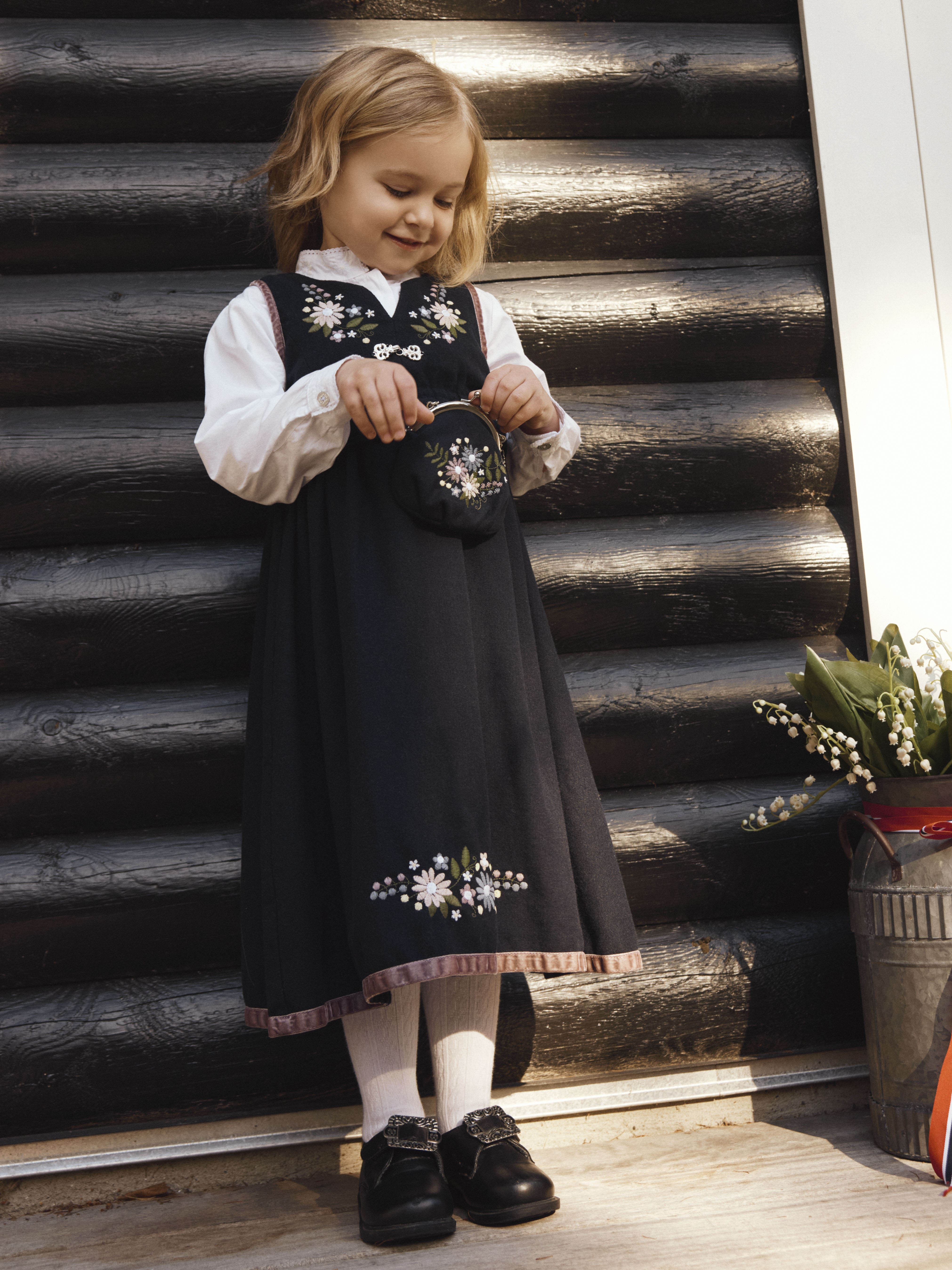 Name It Tena festdrakt Blå - 11049249-DarkSapphi-86 cm - 1