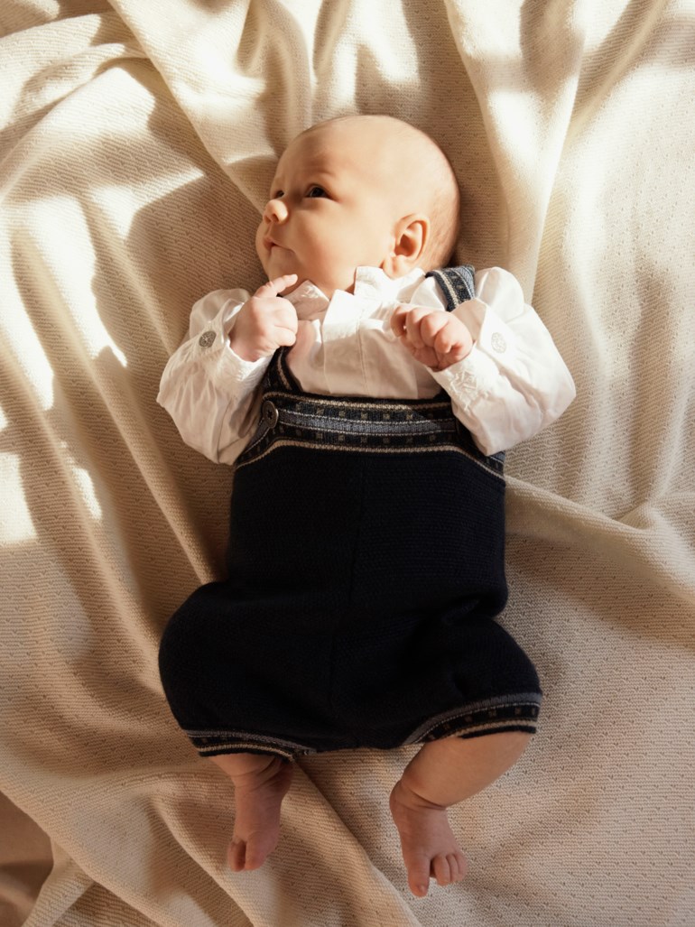 Name It Teen festdrakt liten gutt Blå - 11049254-DarkSapphi-56 cm - 1