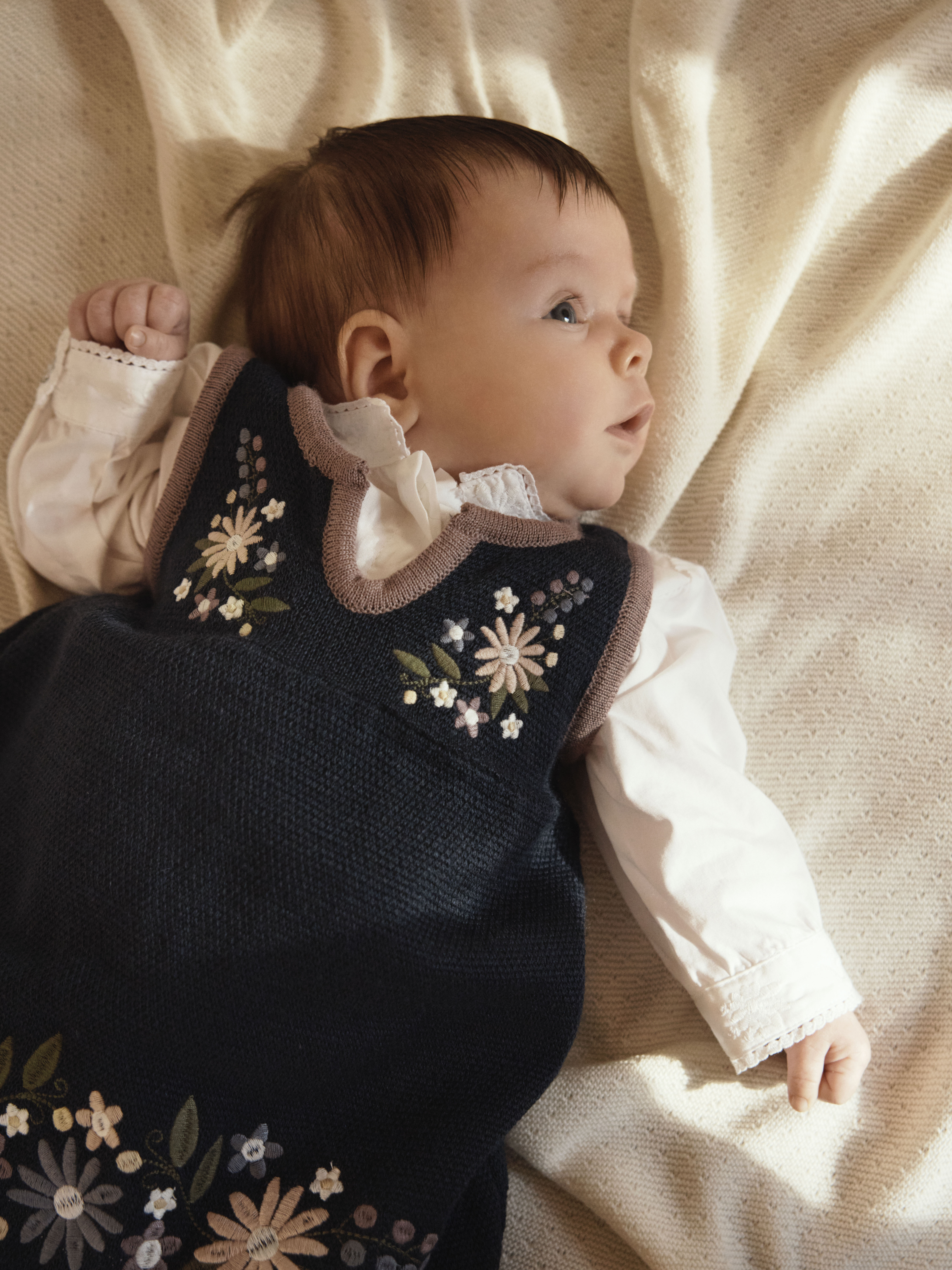 Name It  Teen festdrakt liten jente Blå - 11049255-DarkSapphi-56 cm - 1