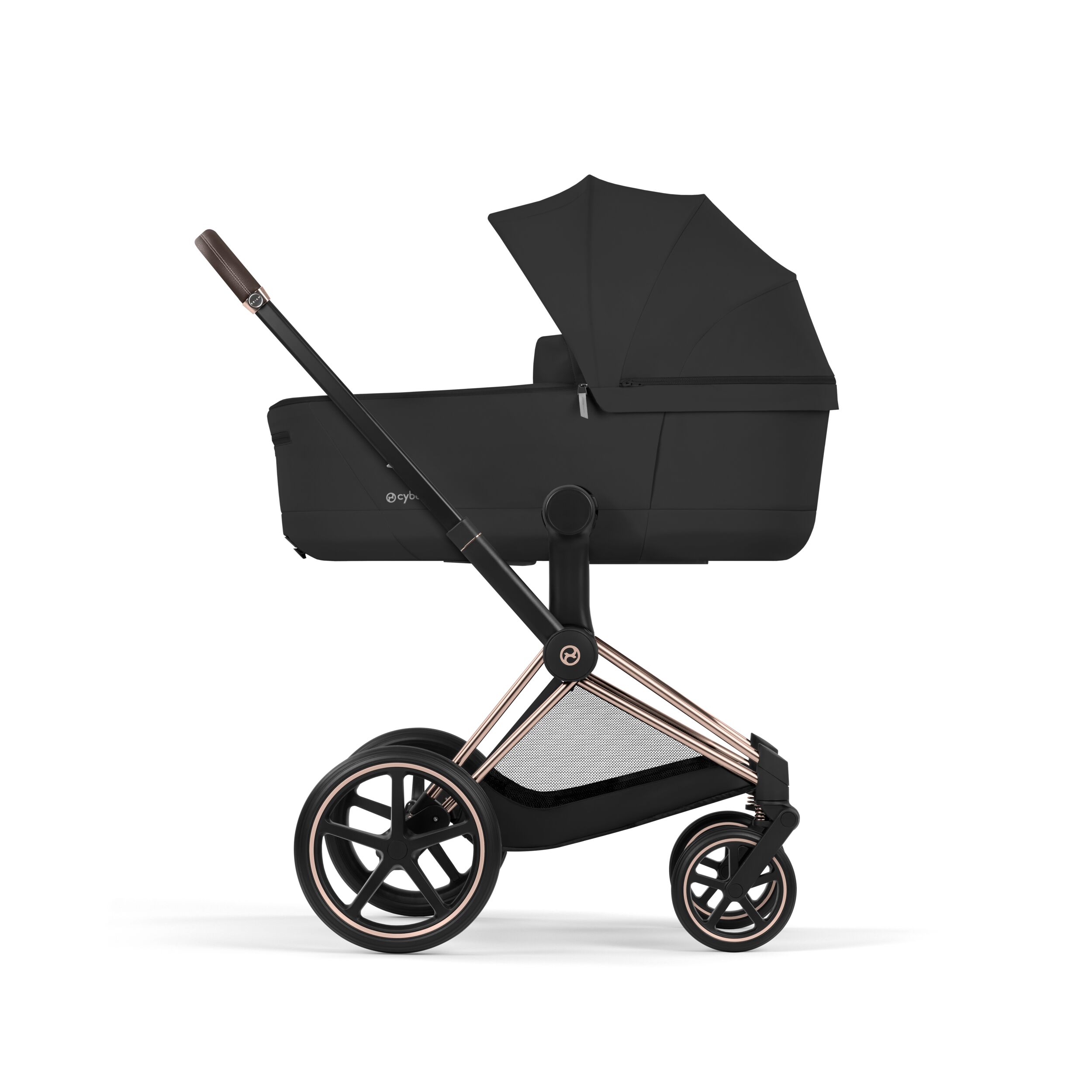 Cybex Priam med Fold Lux liggedel (2026), sepiablack