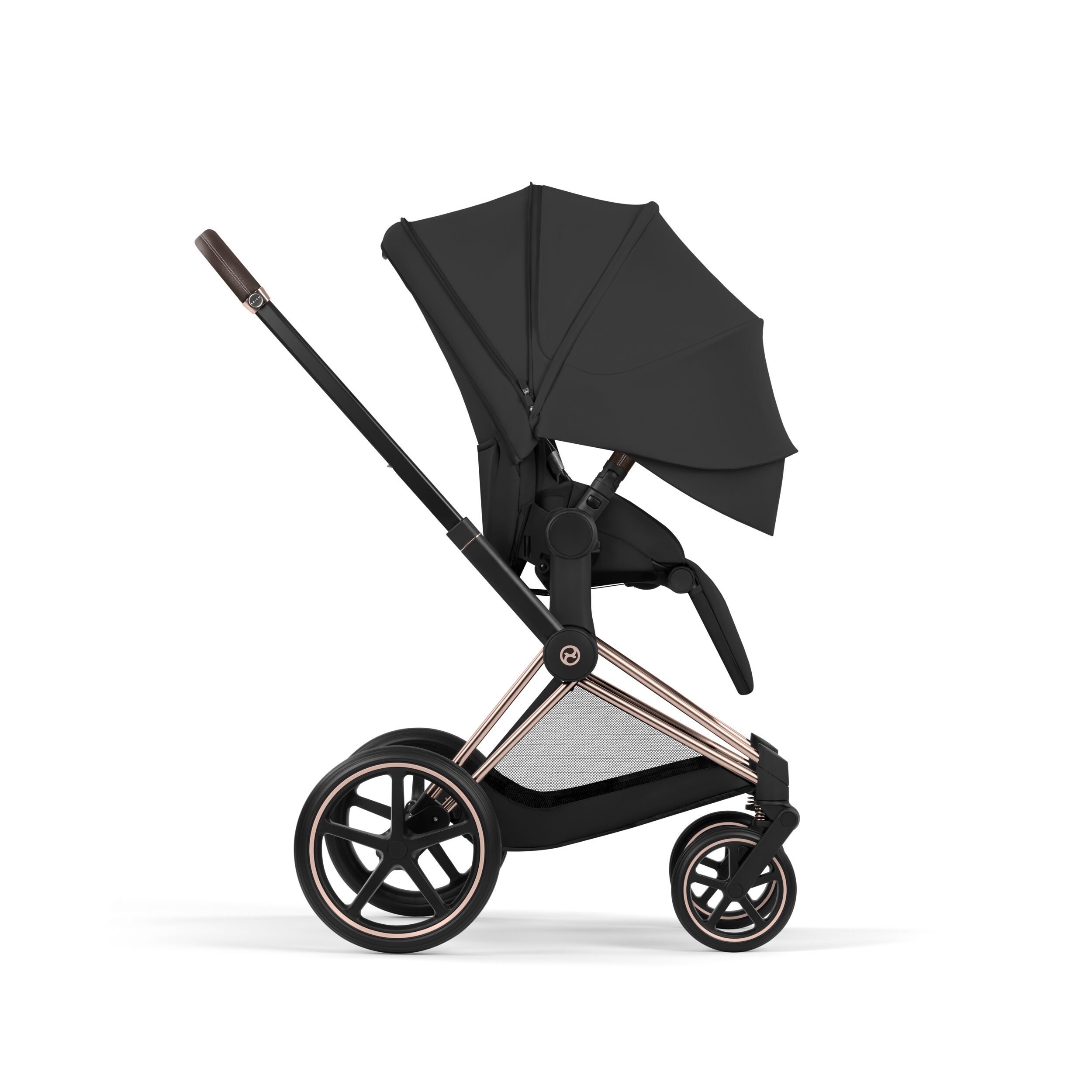 Cybex Priam med Fold Lux liggedel (2026), sepiablack