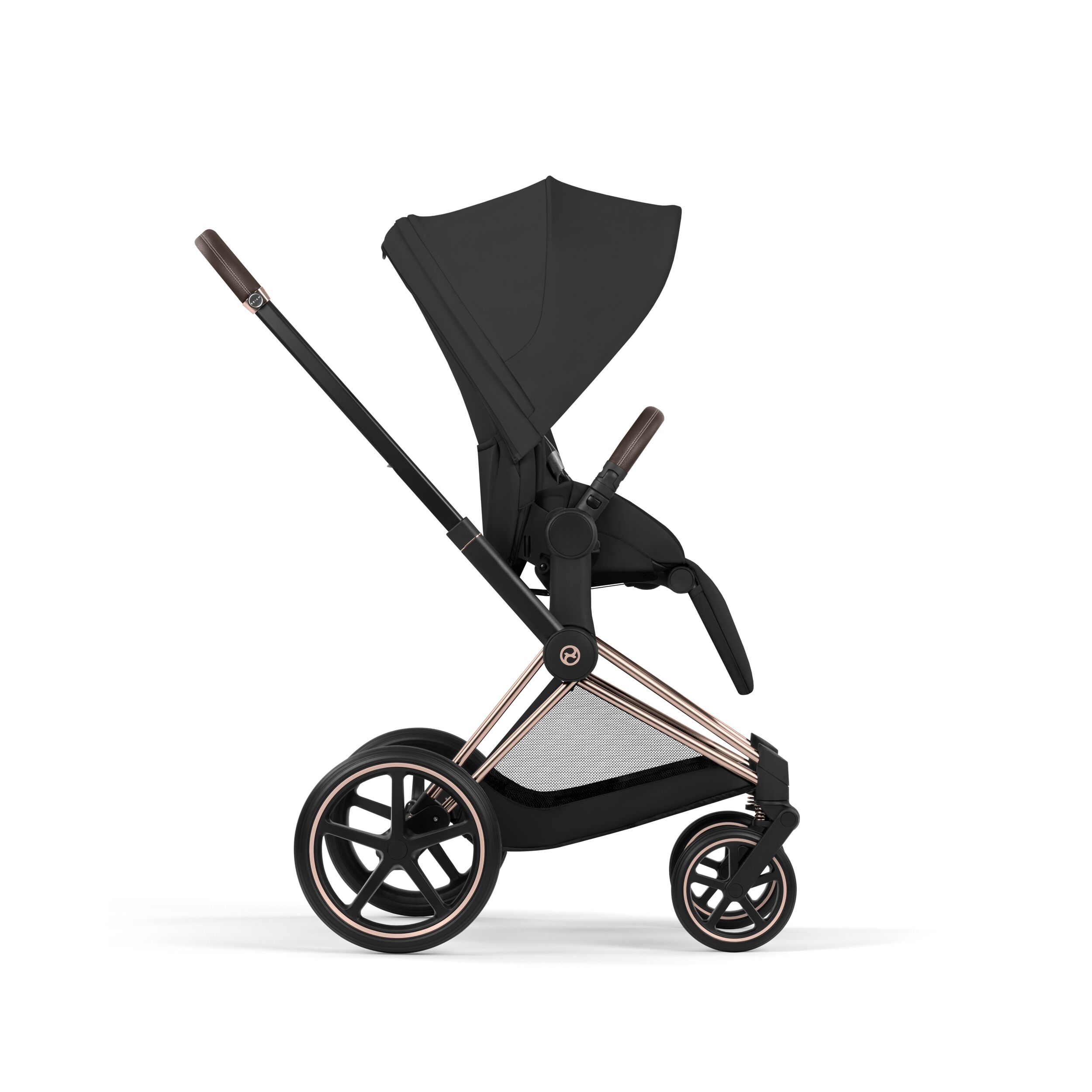 Cybex Priam med Fold Lux liggedel (2026), sepiablack