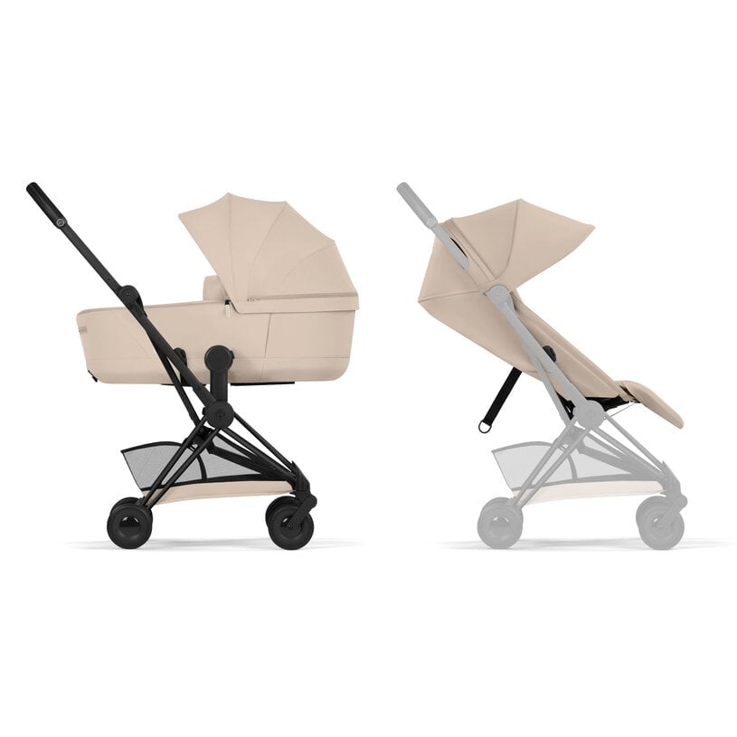 Coya Matt Black med brettbar liggedel (2026)