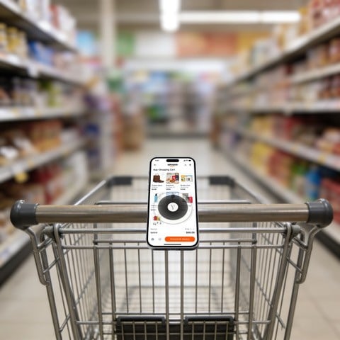 Mobilholder, black