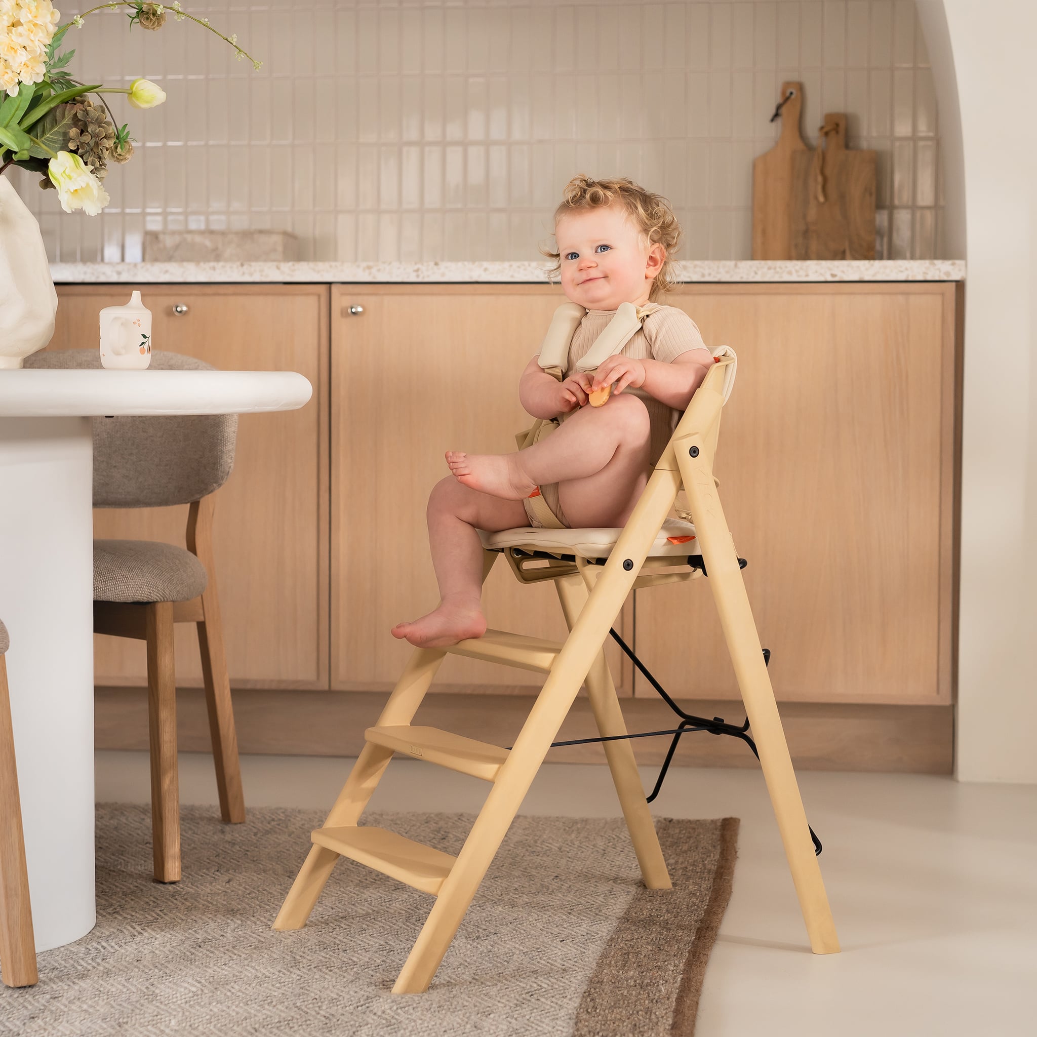 KAOS Klapp Jr. Sele & Putesett, Desert Sand