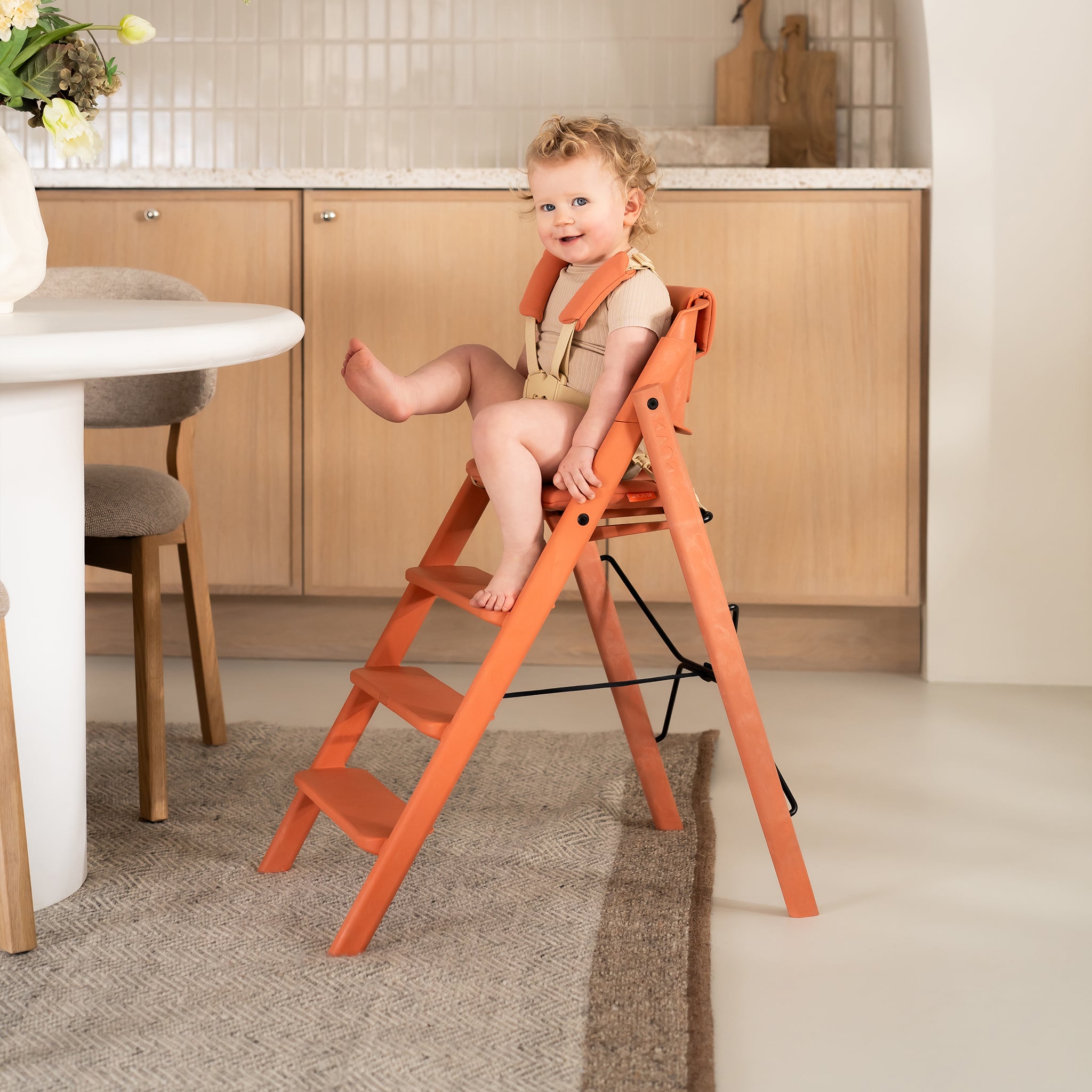KAOS Klapp Sele og putesett Terracotta Pink