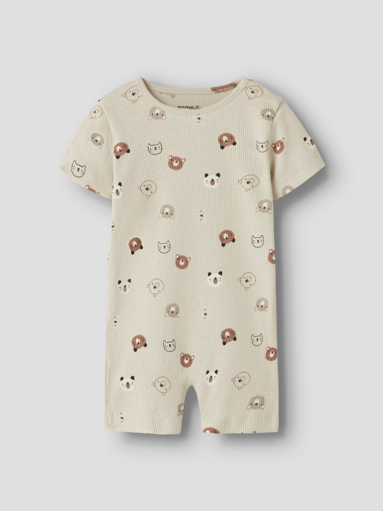 Name It Joppi sommerdress Hvit - 11049625-AlmondMilk-50 cm - 1