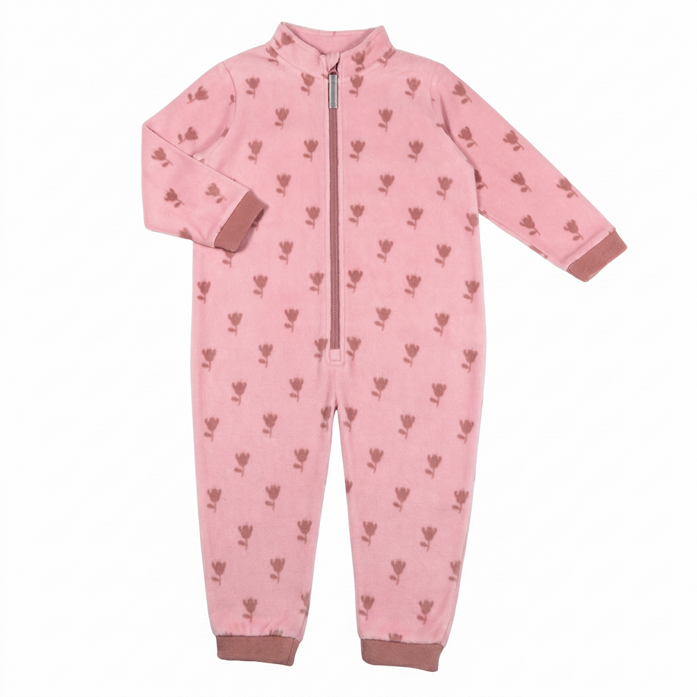 Skreia fleecedress Rosa - 11049679-blush-74-80 cm - 1