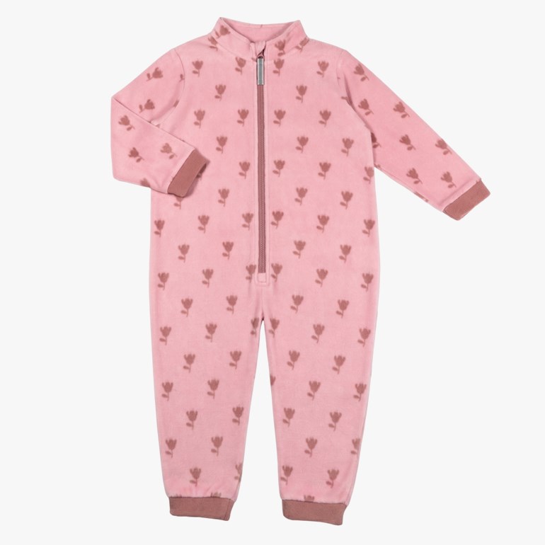 Skreia fleecedress Rosa - 11049679-blush-74-80 cm - 1