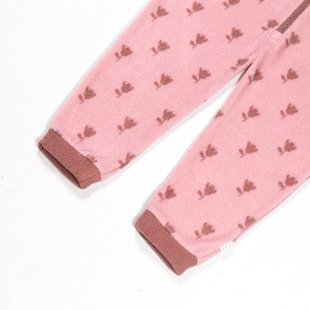 Skreia fleecedress, blush