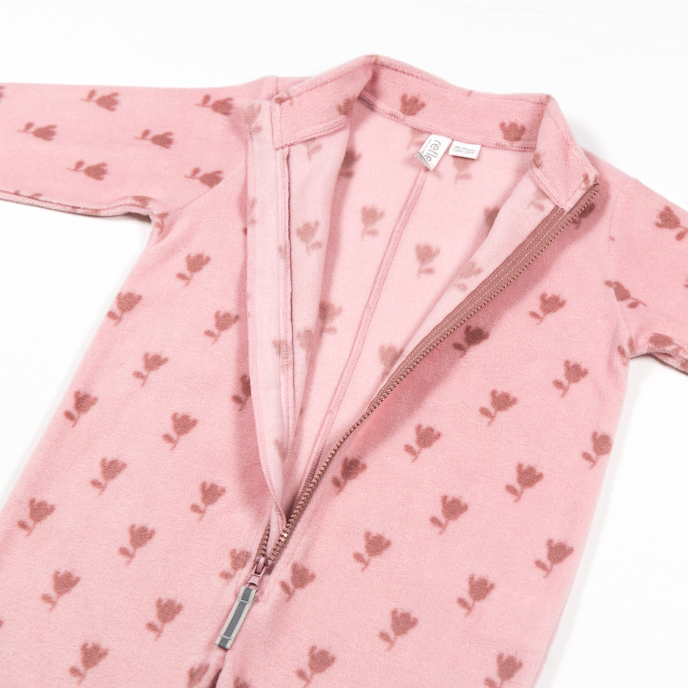 Skreia fleecedress, blush