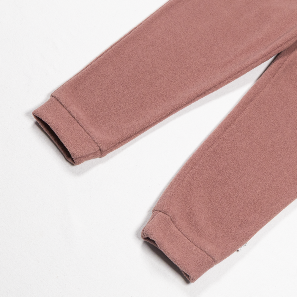 Skreia fleece-sett, blush