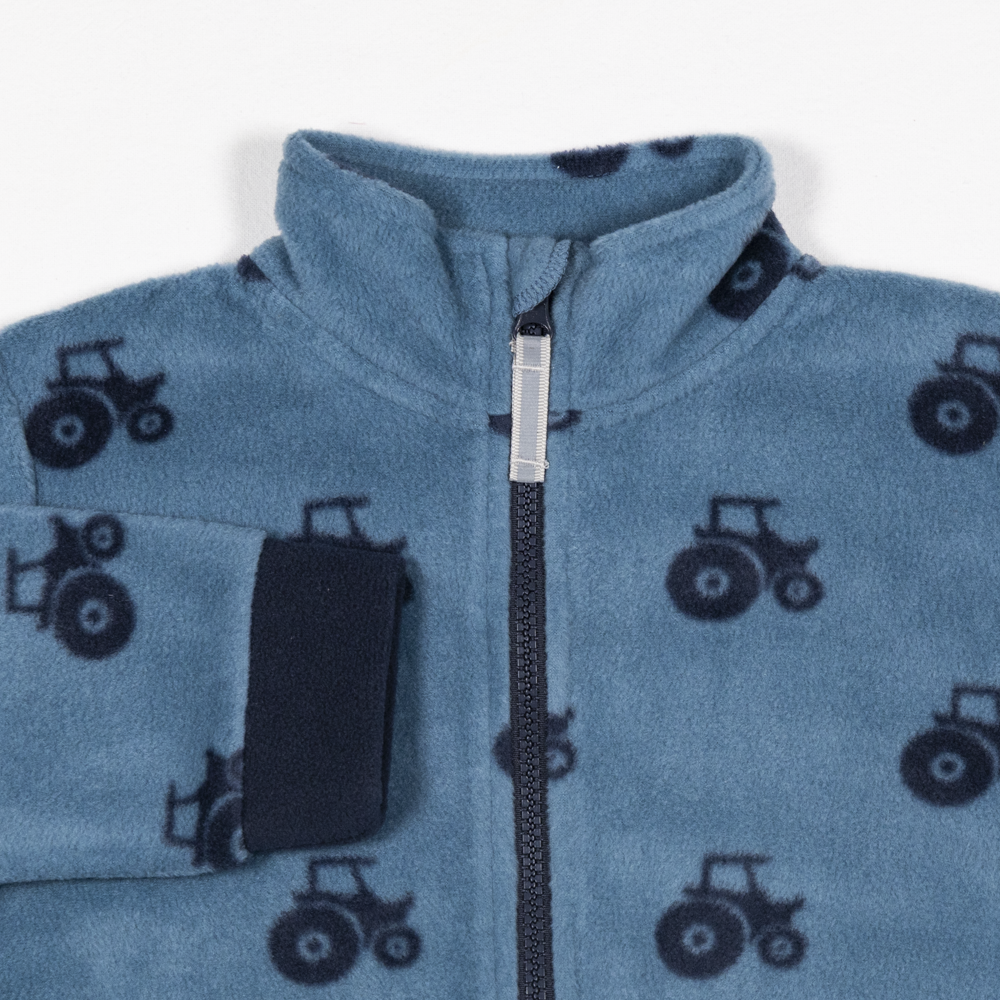 Skreia fleece-sett, midblue