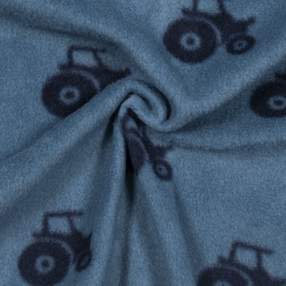 Skreia fleece-sett, midblue