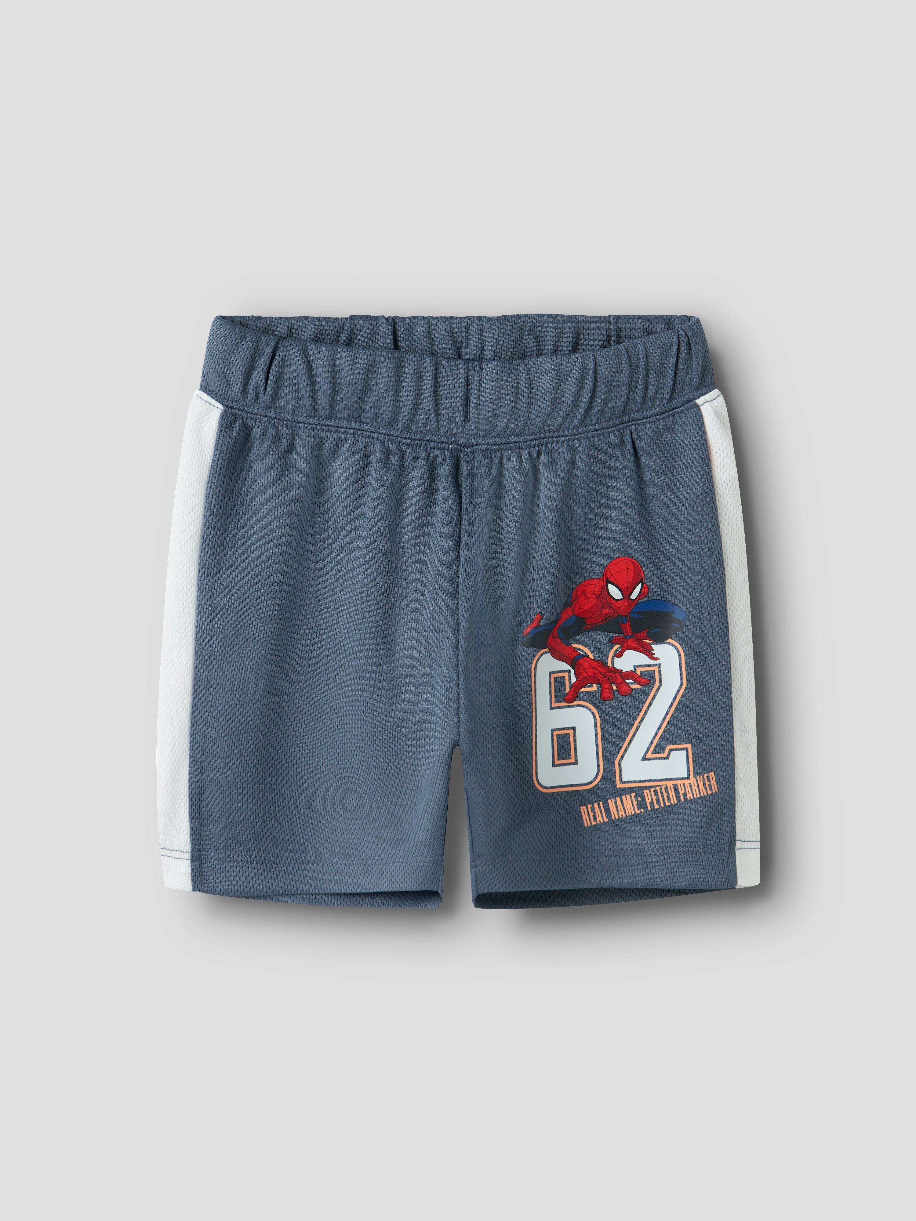 Name It Manri Spiderman shorts Blå - 11049696-vintagein-92 cm - 1