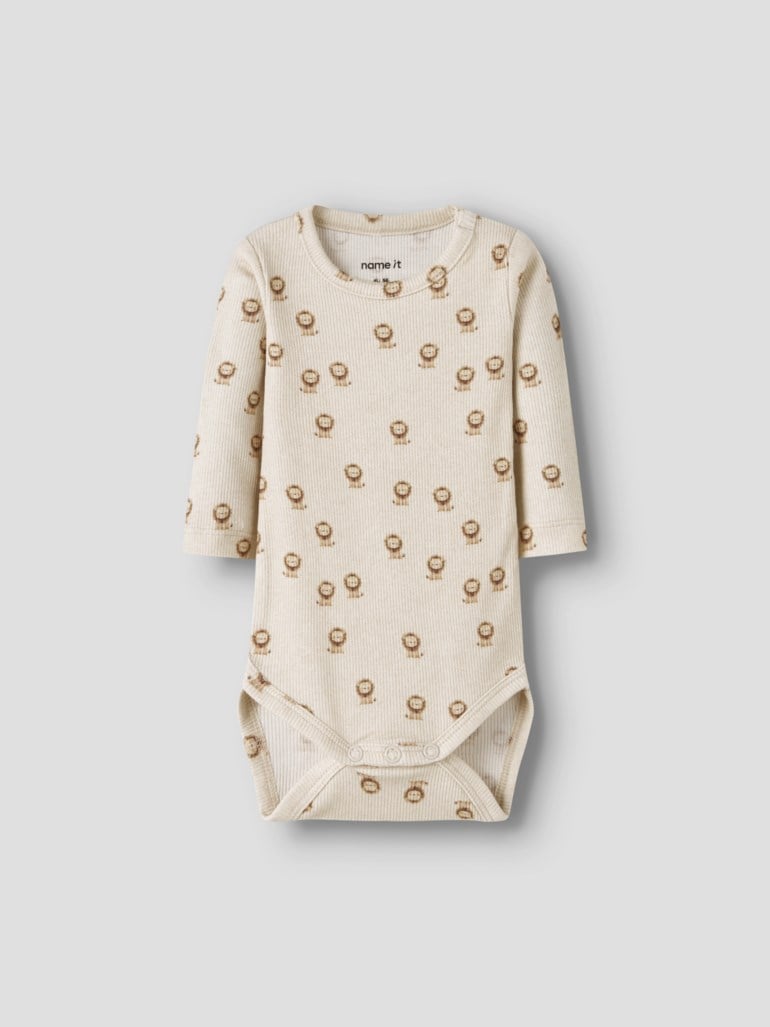 Name It Hobit body Hvit - 11049706-PeyoteMela-62 cm - 1