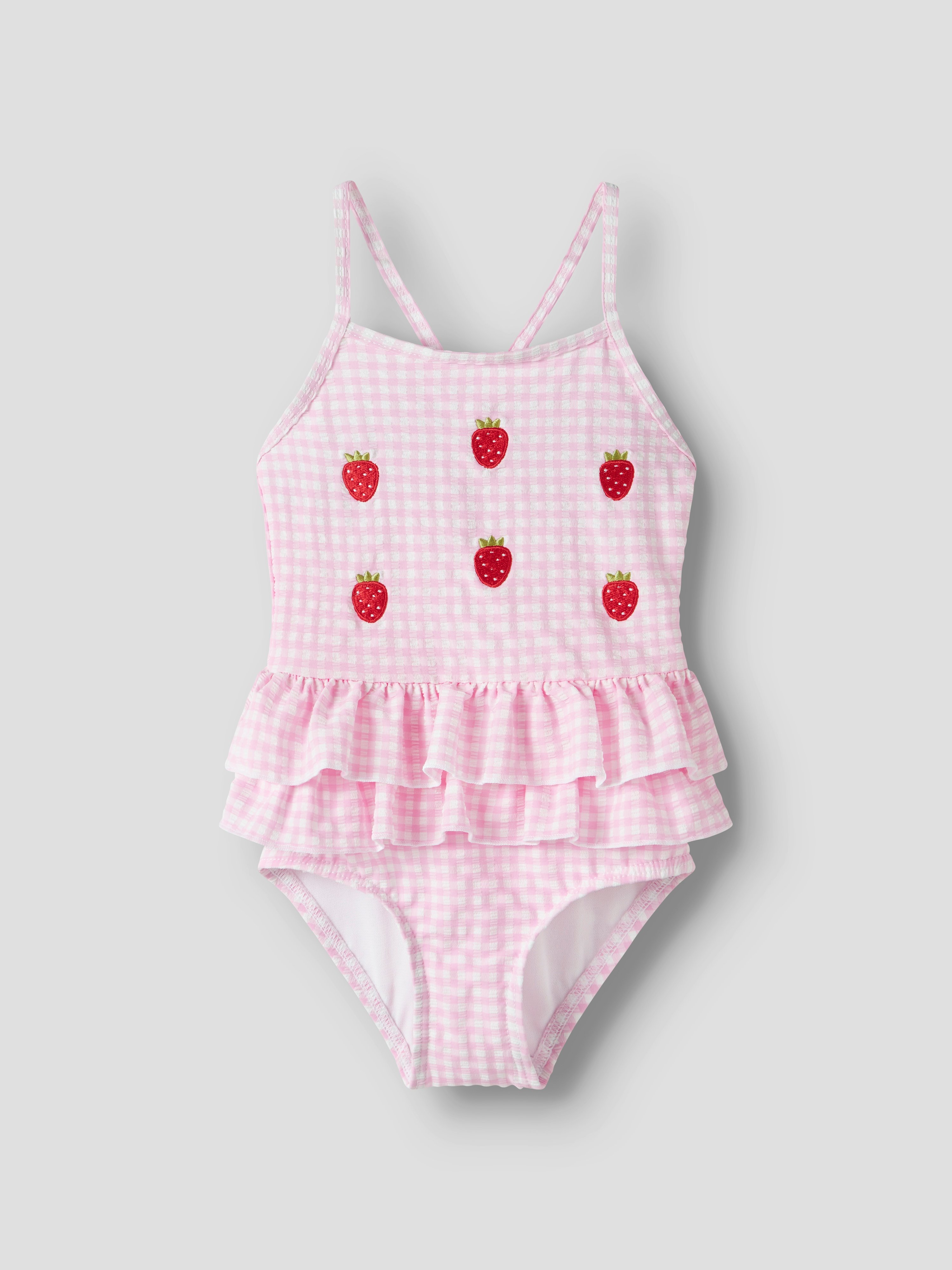 Name It Zammer badedrakt Rosa - 11049718-CottonCand-86-92 cm - 1